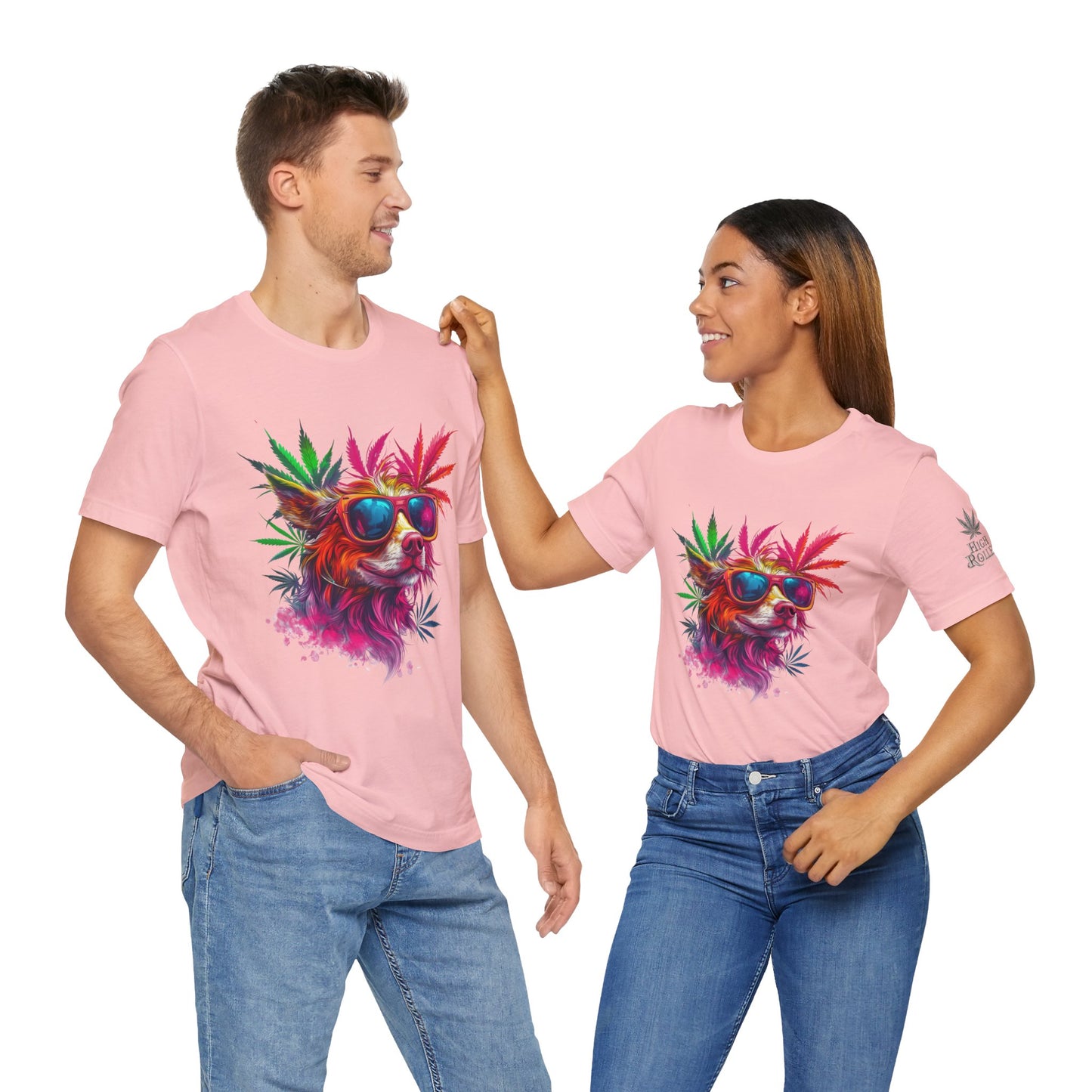 PSYCHEDELIC CANNABIS DOG™ | PREMIUM TRIPPY ART TEE