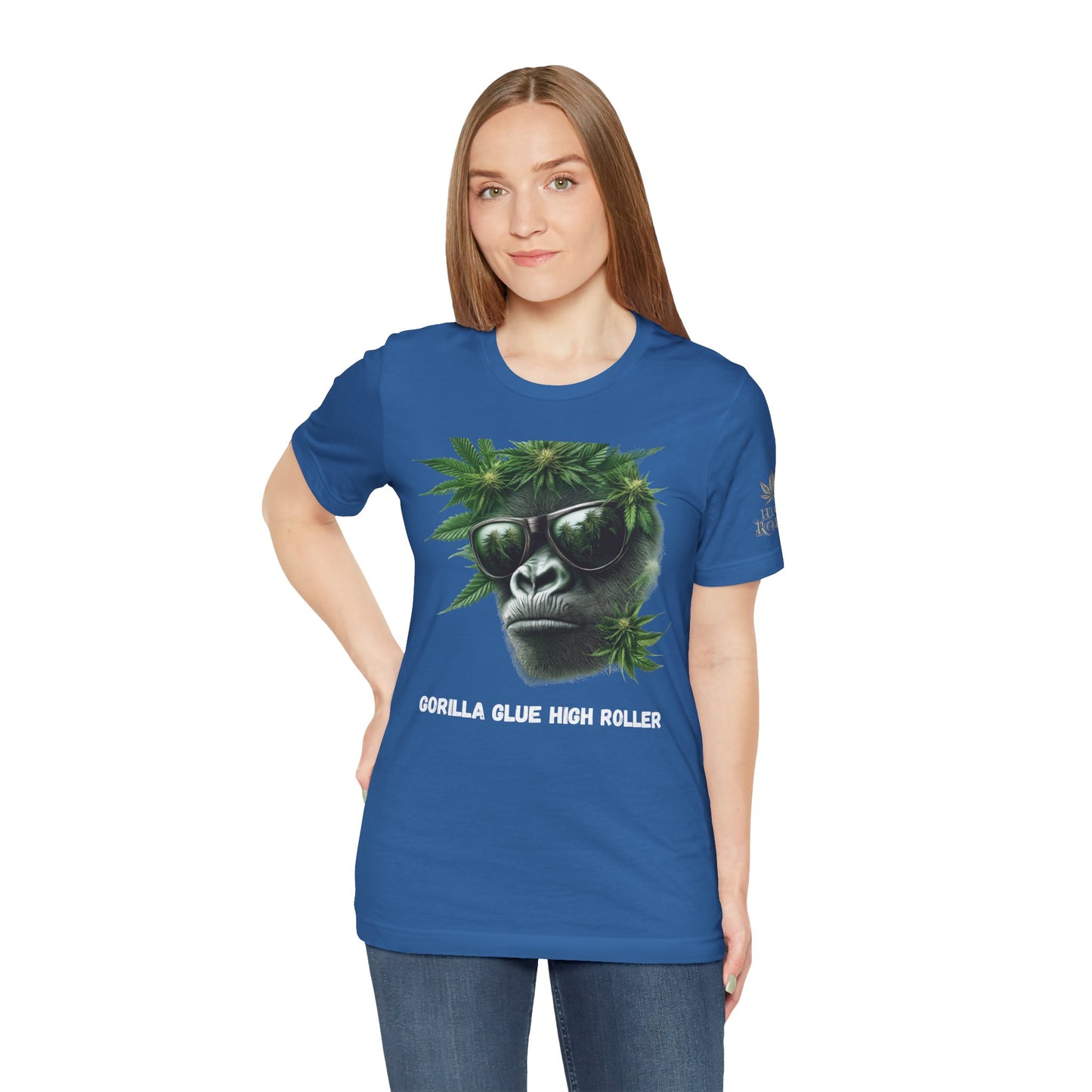 Gorilla Glue Cannabis Tee - Strain Culture Art Design | High Roller