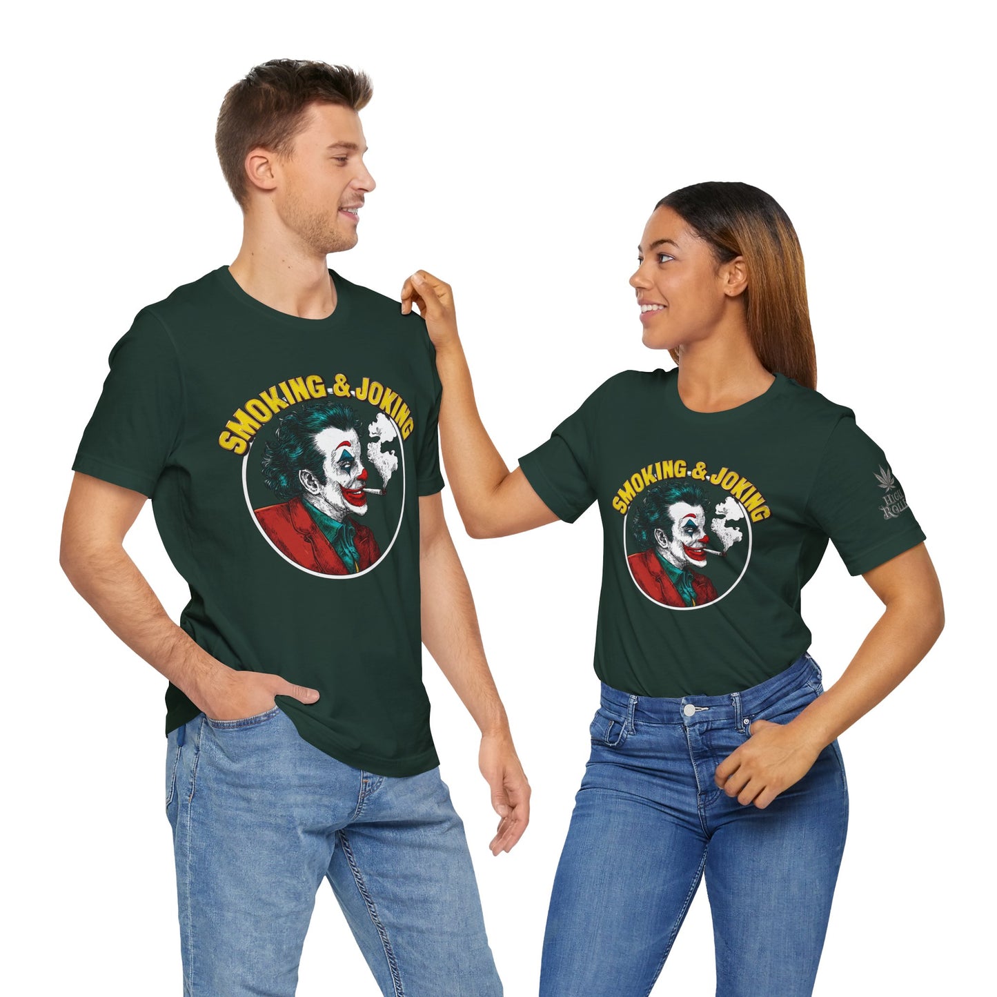 SMOKING & JOKING™ | PREMIUM DARK HUMOR CANNABIS TEE