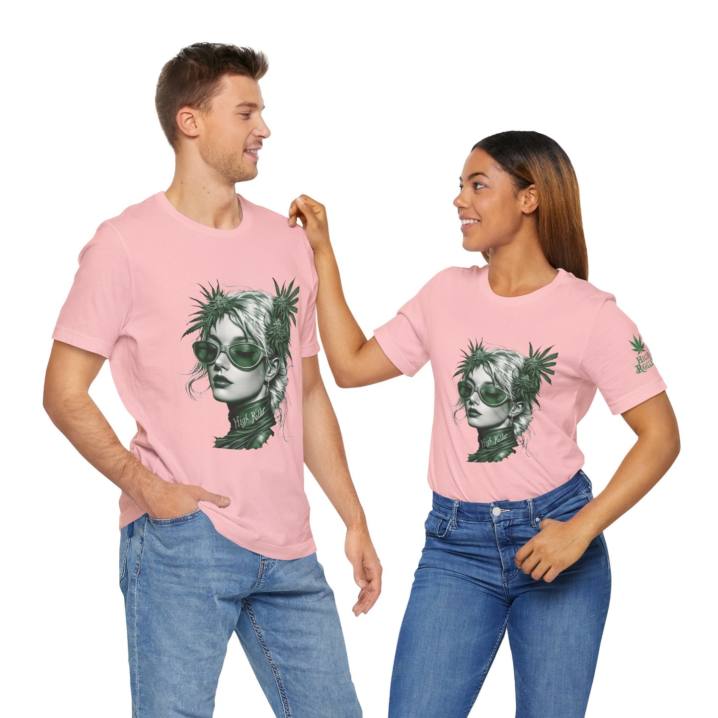 HIGH ROLLER CANNABIS GODDESS T-SHIRT