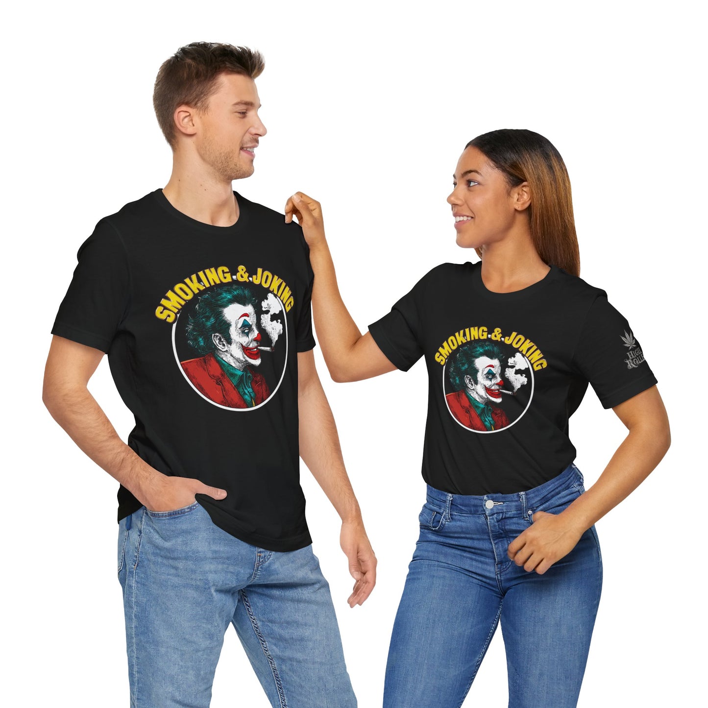 SMOKING & JOKING™ | PREMIUM DARK HUMOR CANNABIS TEE