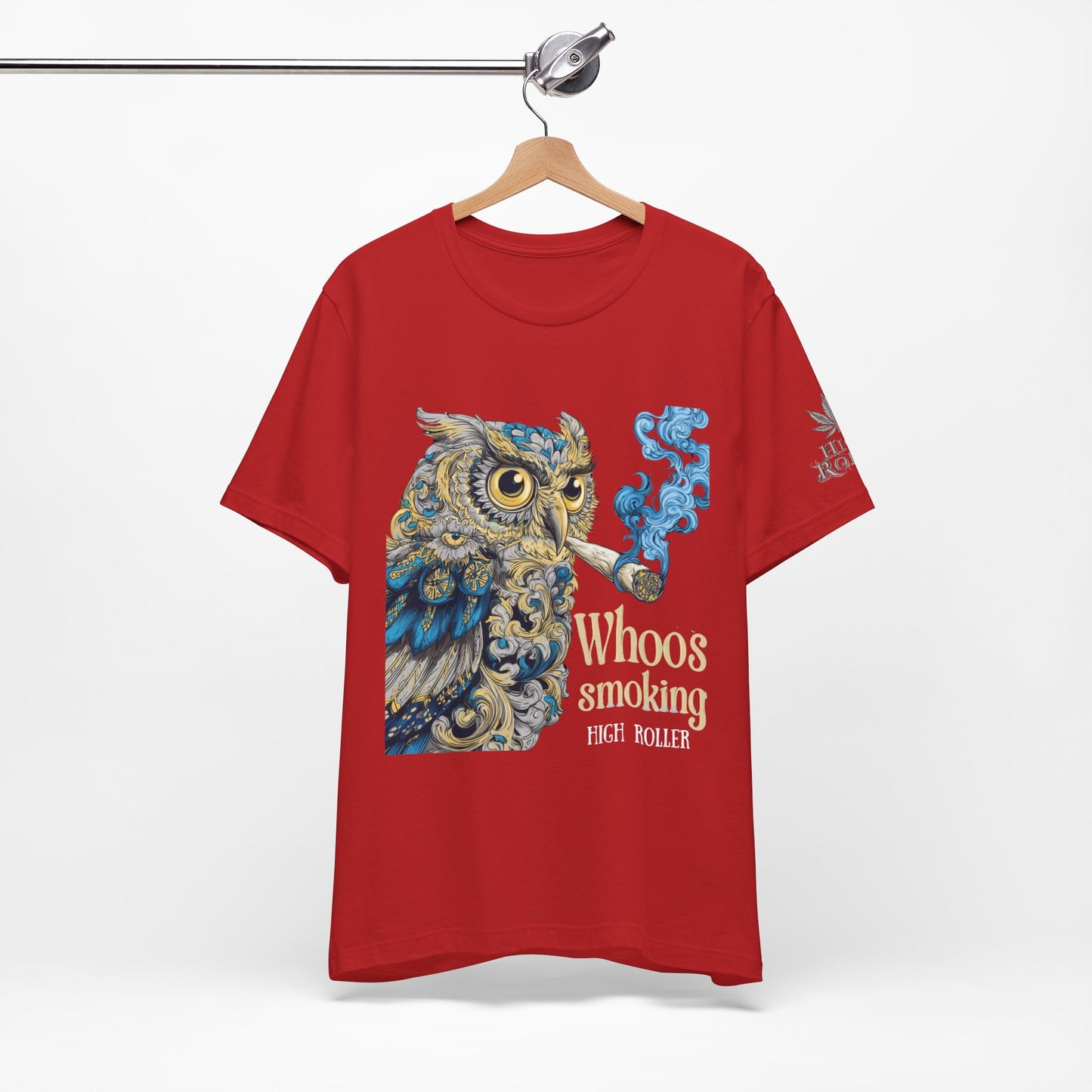 WHOOS SMOKING™ | PREMIUM WISDOM CANNABIS TEE