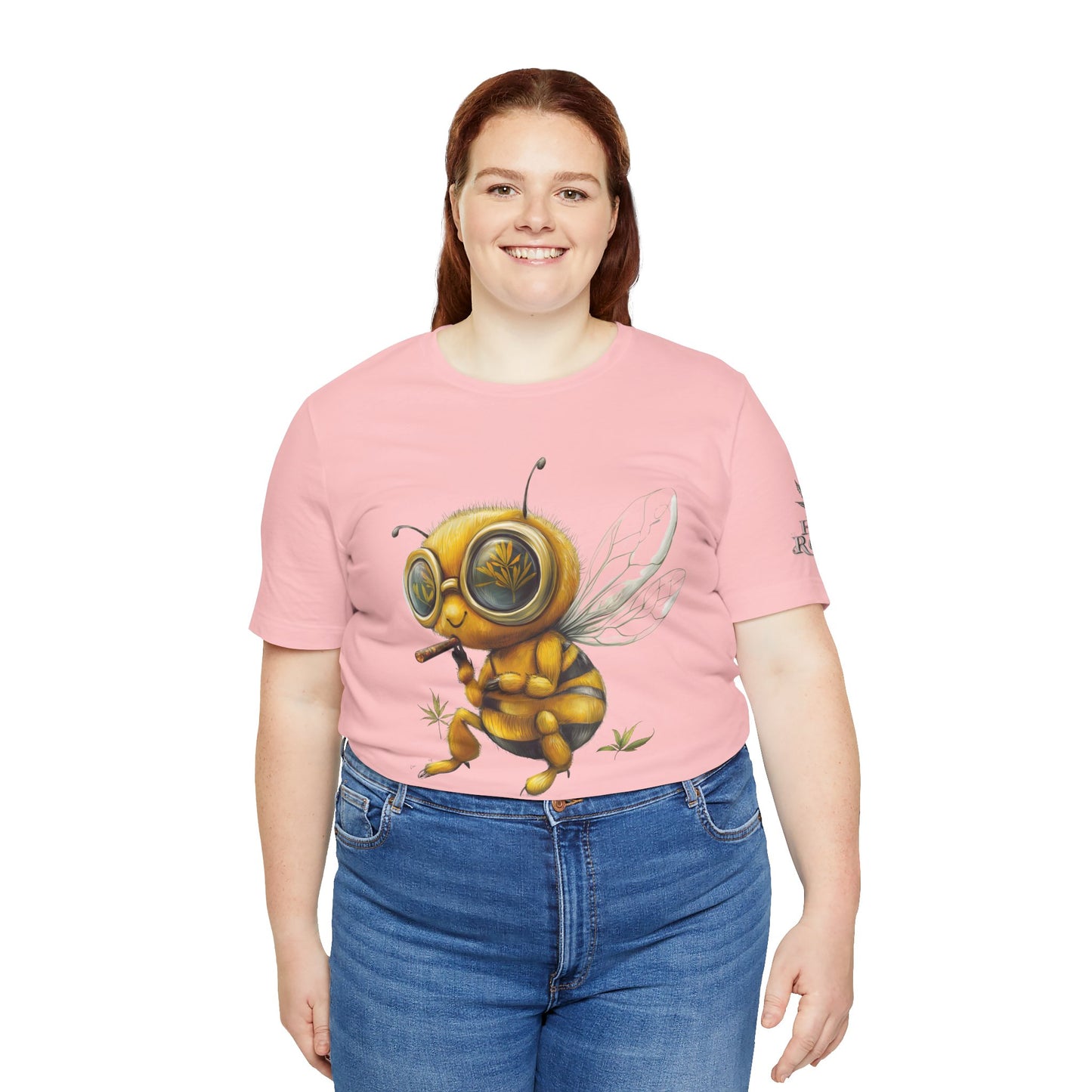 Could I BEE Any Higher - Funny Cannabis Bee 420 Unisex T-Shirt"