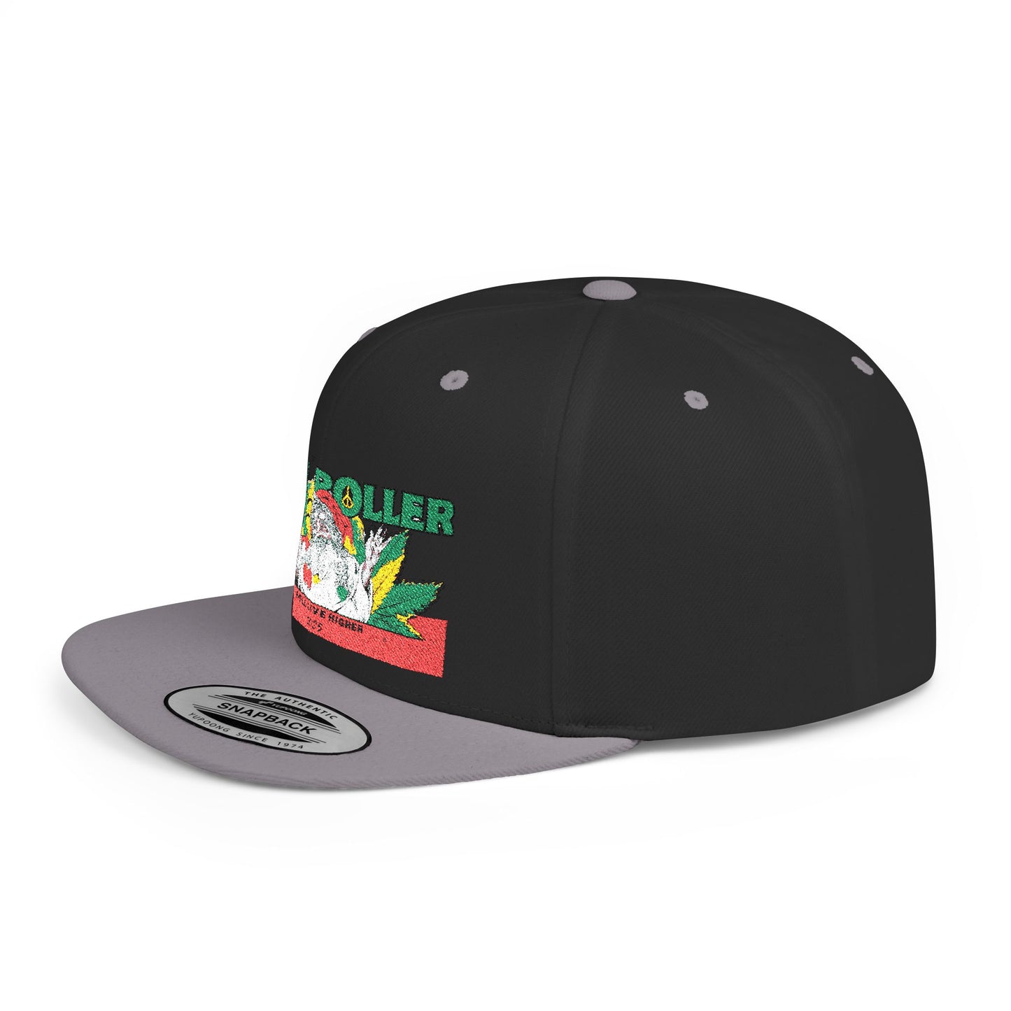 HIGH ROLLER Cannabis Culture Snapback Cap