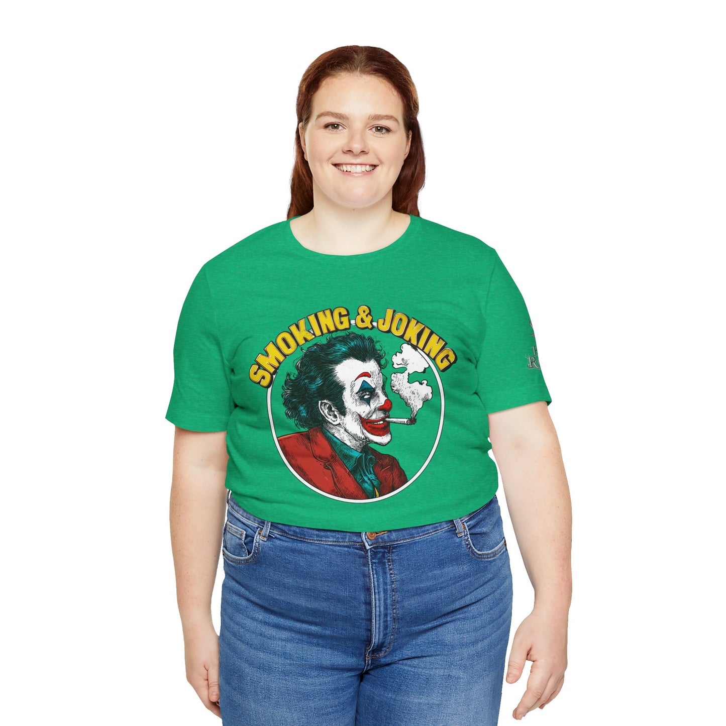 SMOKING & JOKING™ | PREMIUM DARK HUMOR CANNABIS TEE