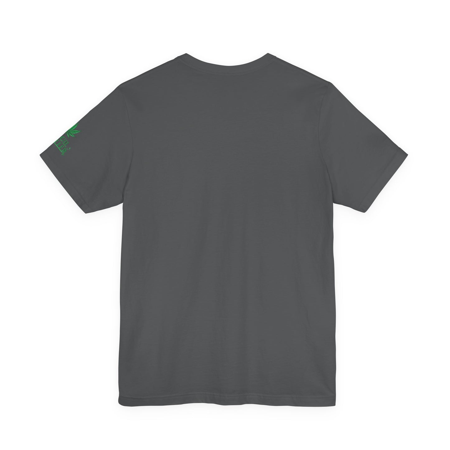 Cannabis Art Dual Face T-Shirt - Premium Unisex Cotton Tee