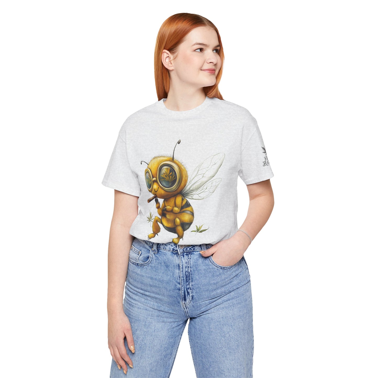 Could I BEE Any Higher - Funny Cannabis Bee 420 Unisex T-Shirt"