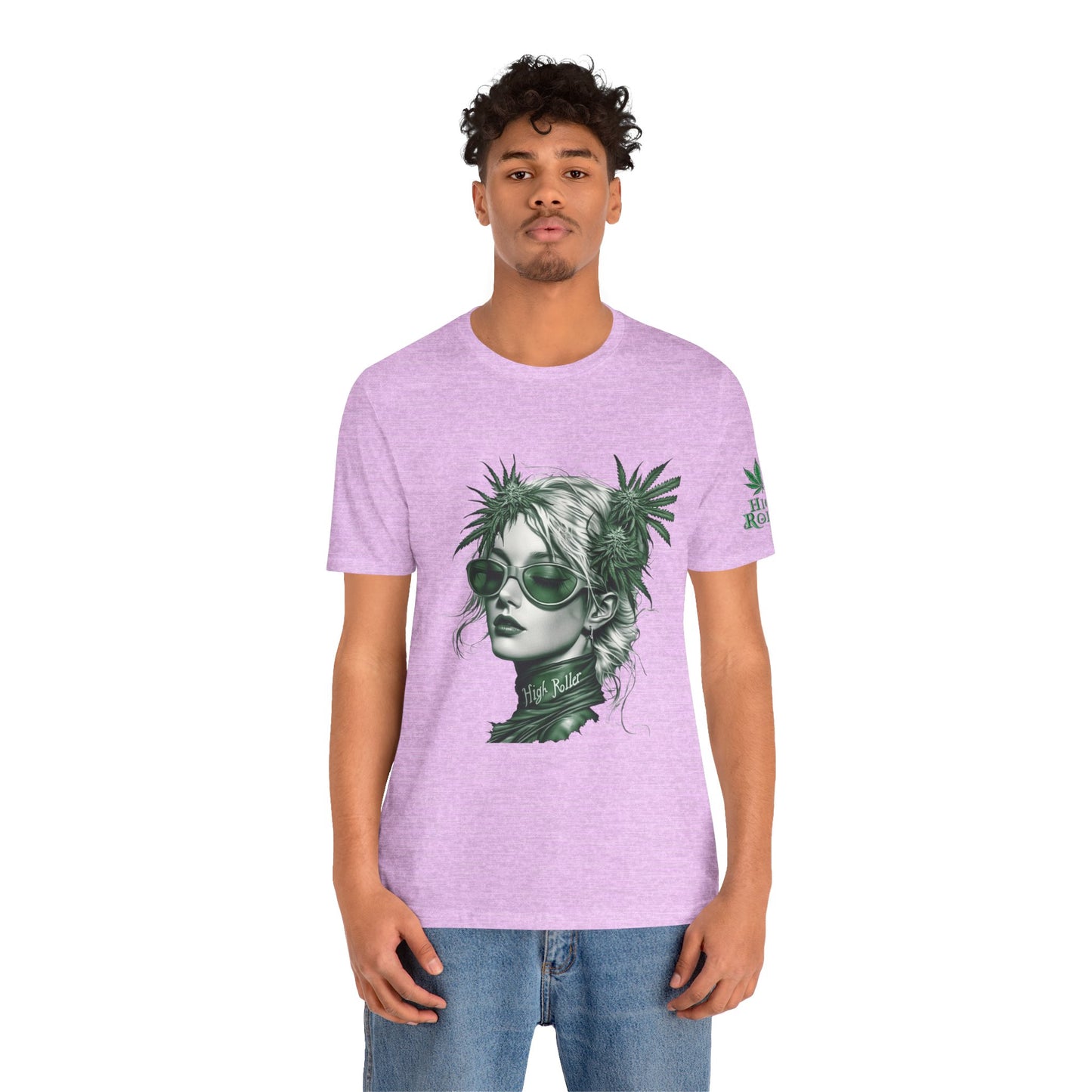 HIGH ROLLER CANNABIS GODDESS T-SHIRT