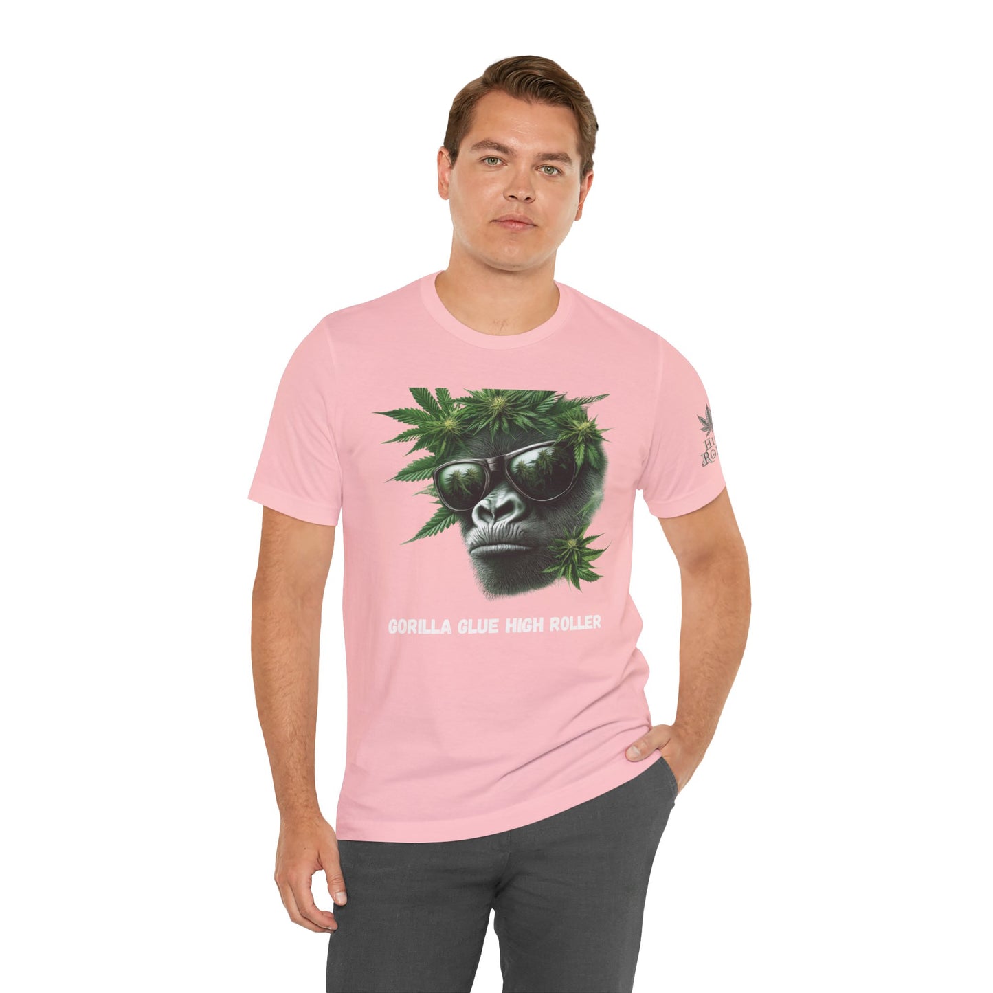 Gorilla Glue Cannabis Tee - Strain Culture Art Design | High Roller