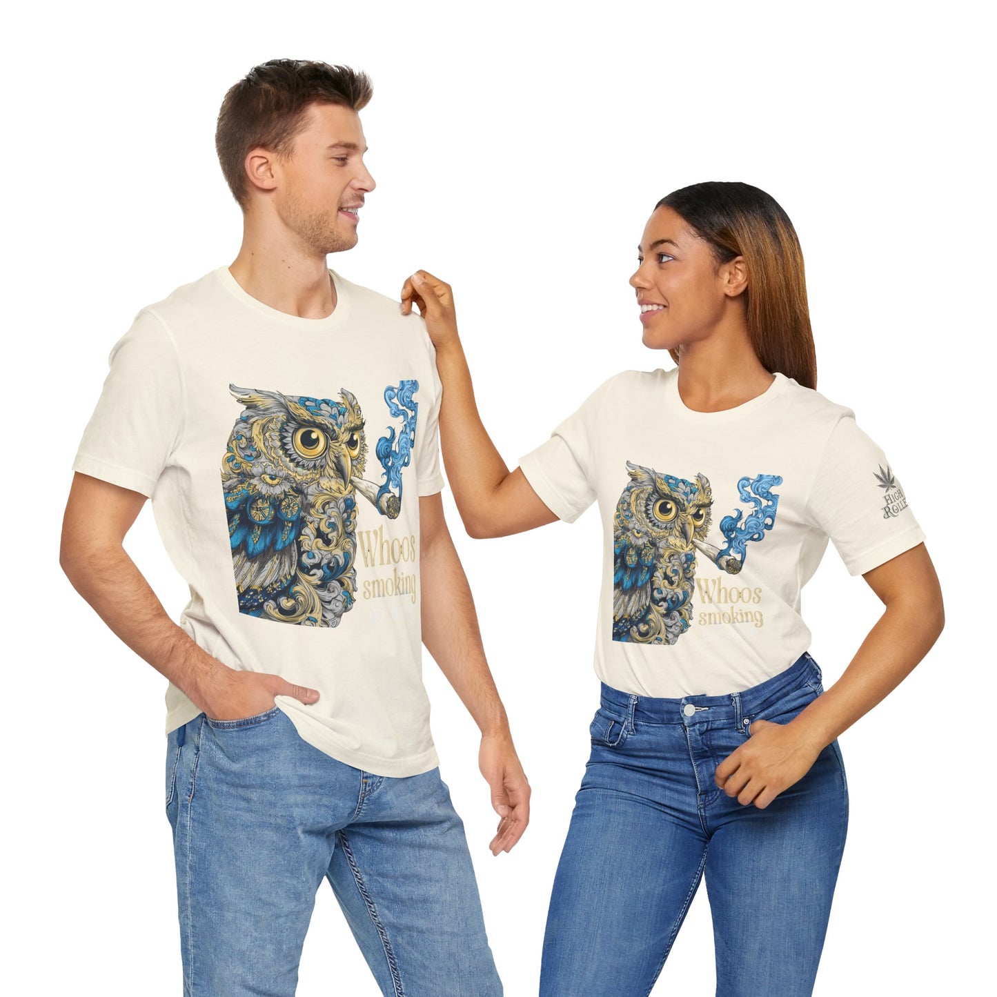 WHOOS SMOKING™ | PREMIUM WISDOM CANNABIS TEE