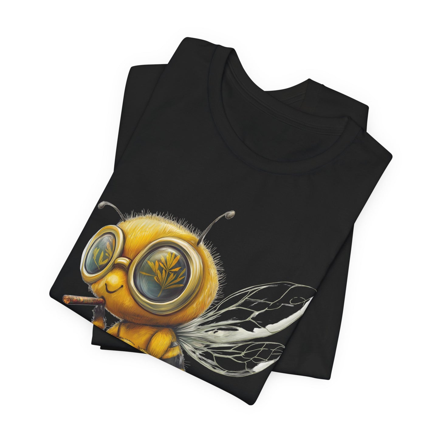 Could I BEE Any Higher - Funny Cannabis Bee 420 Unisex T-Shirt"
