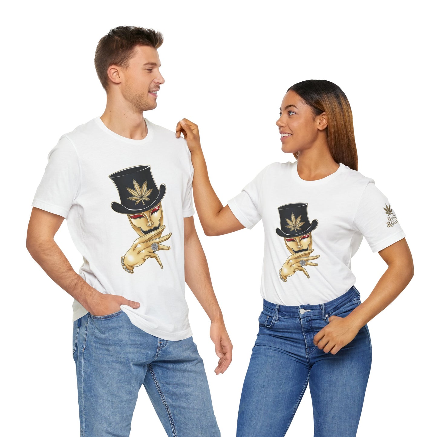 GENTLEMAN CANNABIS MASK™ | PREMIUM SOPHISTICATED ART TEE