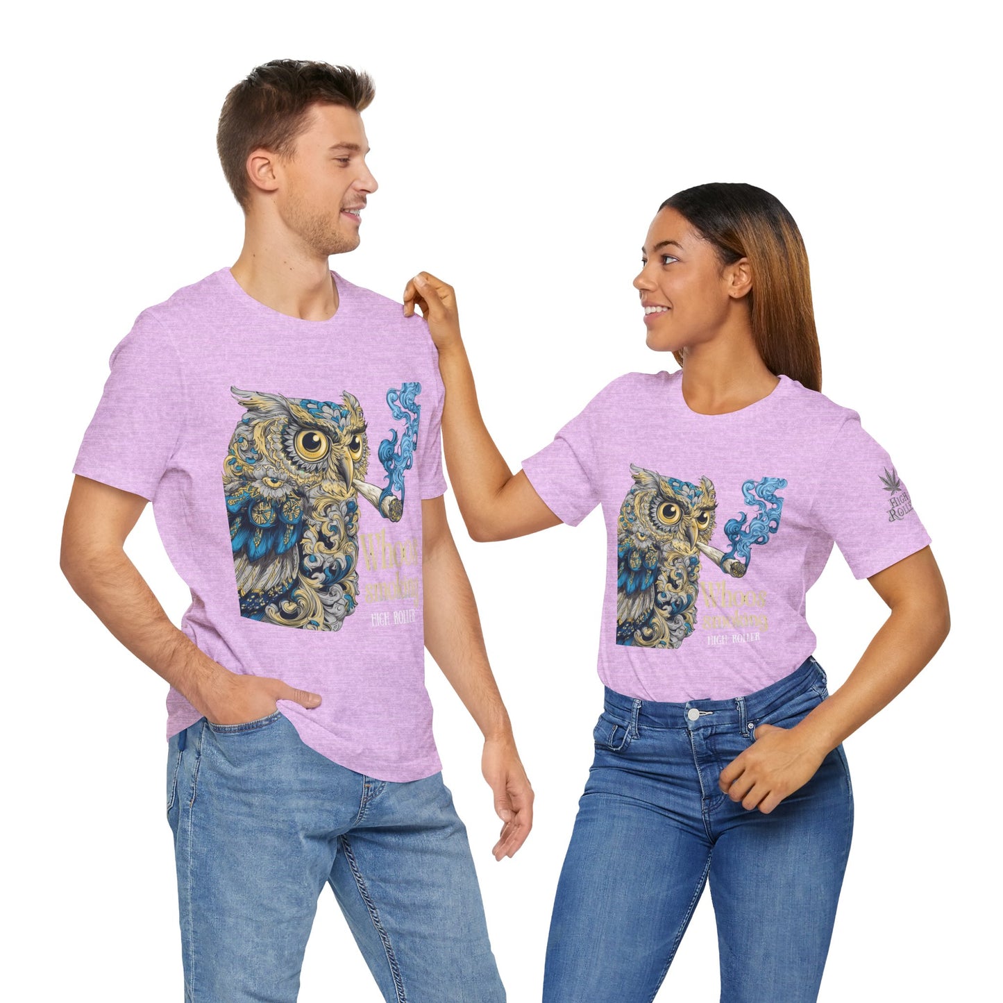 WHOOS SMOKING™ | PREMIUM WISDOM CANNABIS TEE