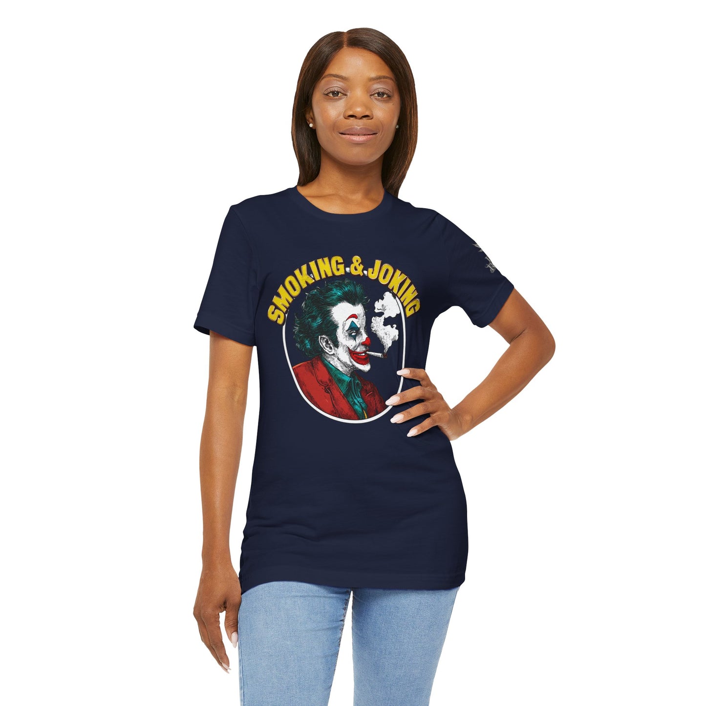 SMOKING & JOKING™ | PREMIUM DARK HUMOR CANNABIS TEE
