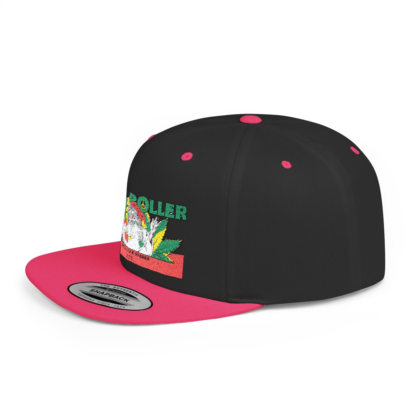 HIGH ROLLER Cannabis Culture Snapback Cap