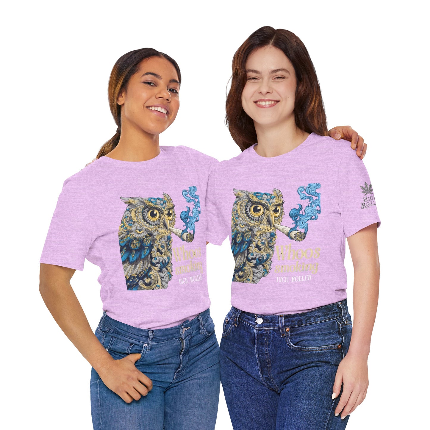 WHOOS SMOKING™ | PREMIUM WISDOM CANNABIS TEE