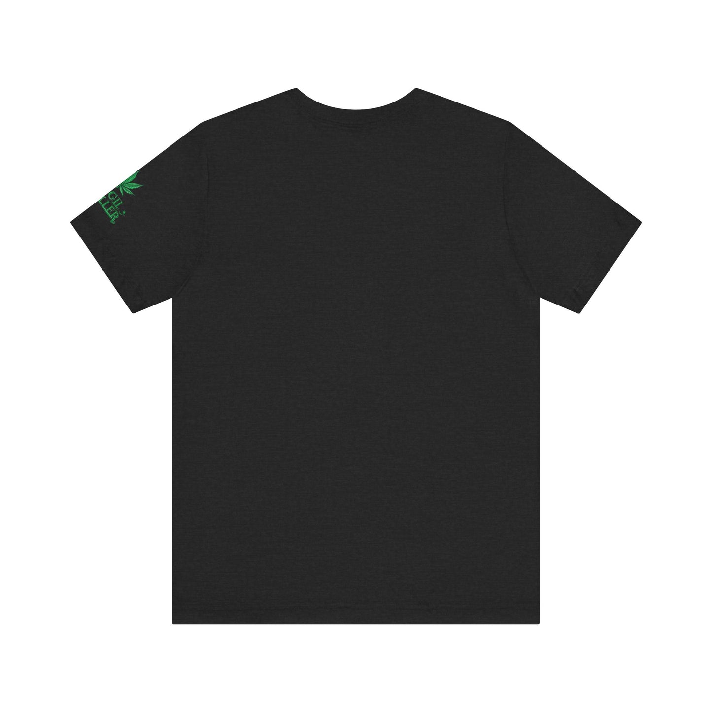 Cannabis Art Dual Face T-Shirt - Premium Unisex Cotton Tee