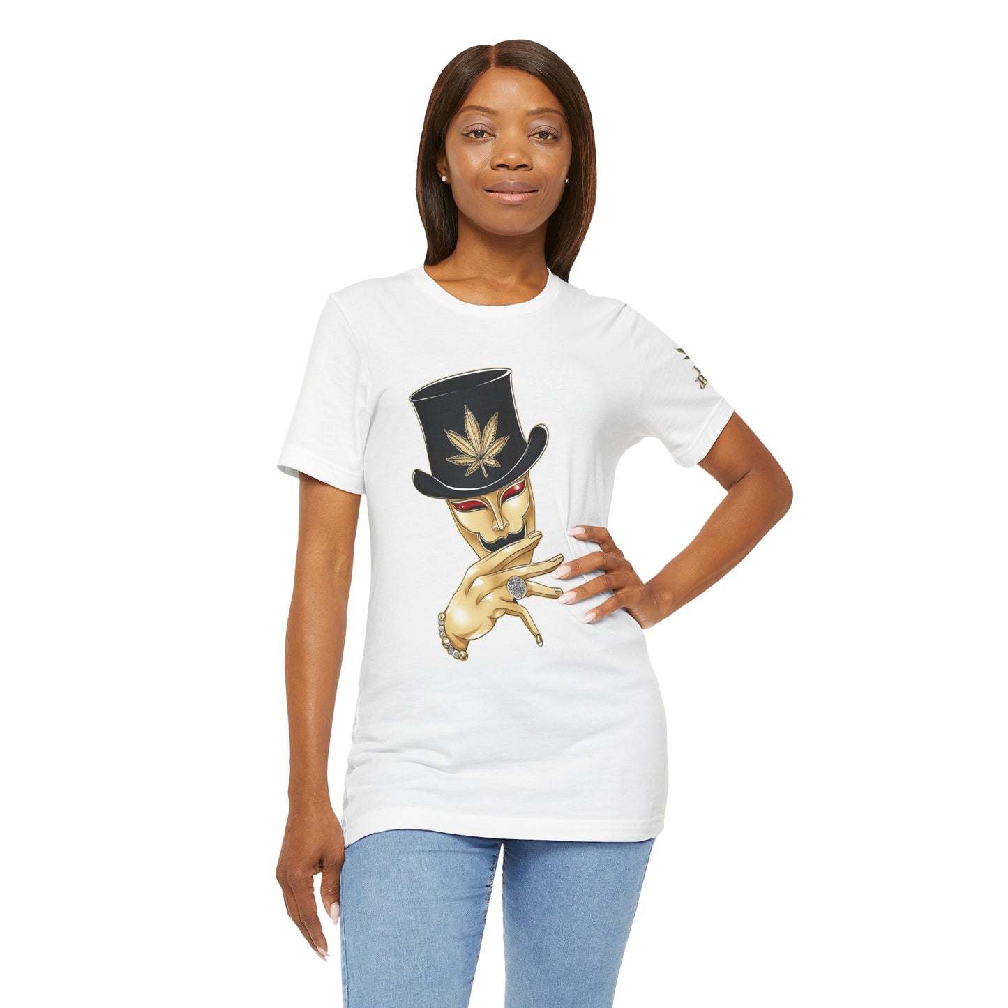 GENTLEMAN CANNABIS MASK™ | PREMIUM SOPHISTICATED ART TEE