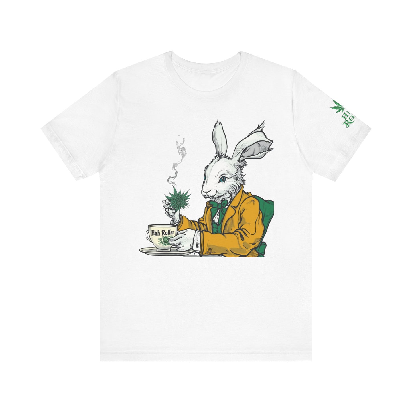 HIGH ROLLER ALICE IN CANNABISLAND T-SHIRT