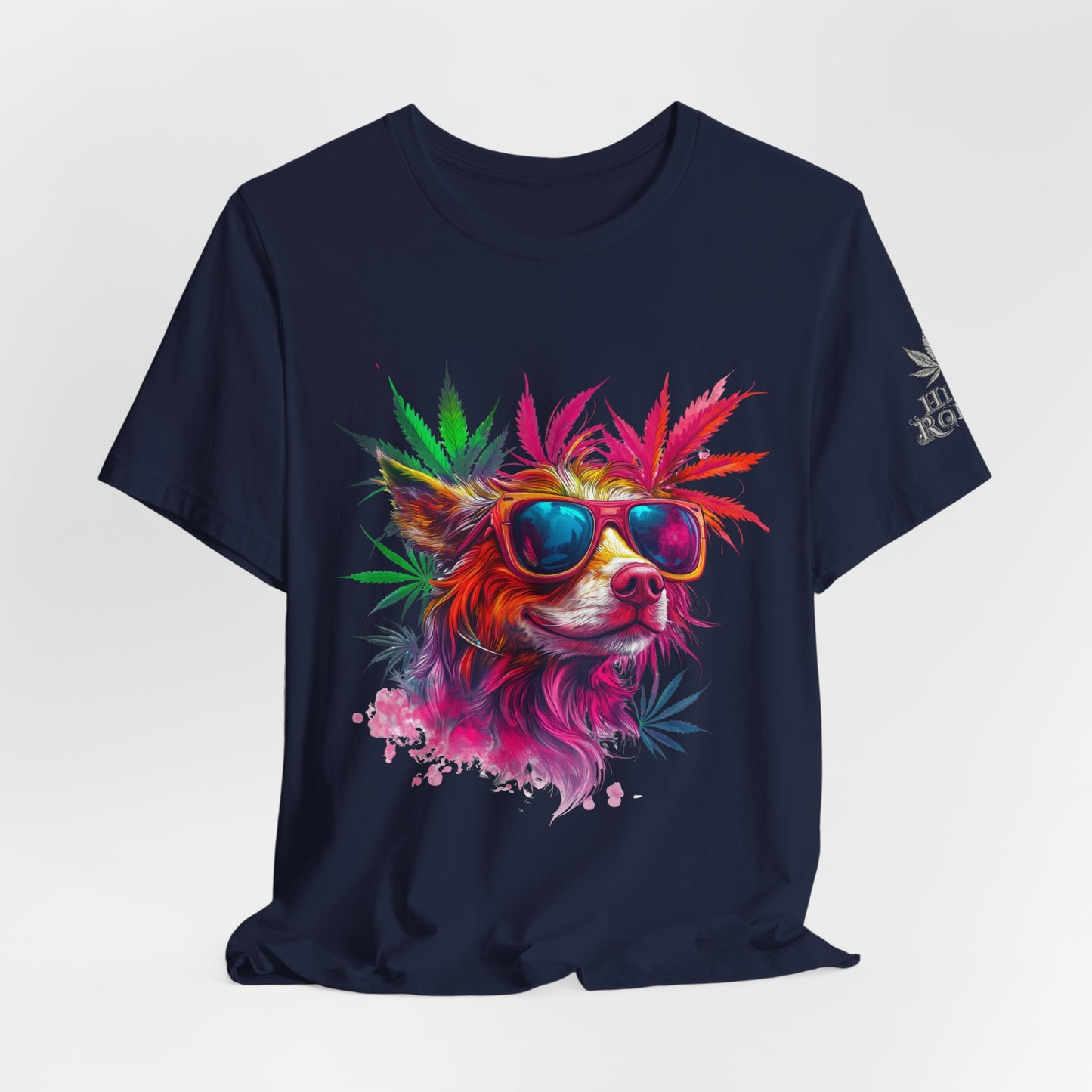 PSYCHEDELIC CANNABIS DOG™ | PREMIUM TRIPPY ART TEE
