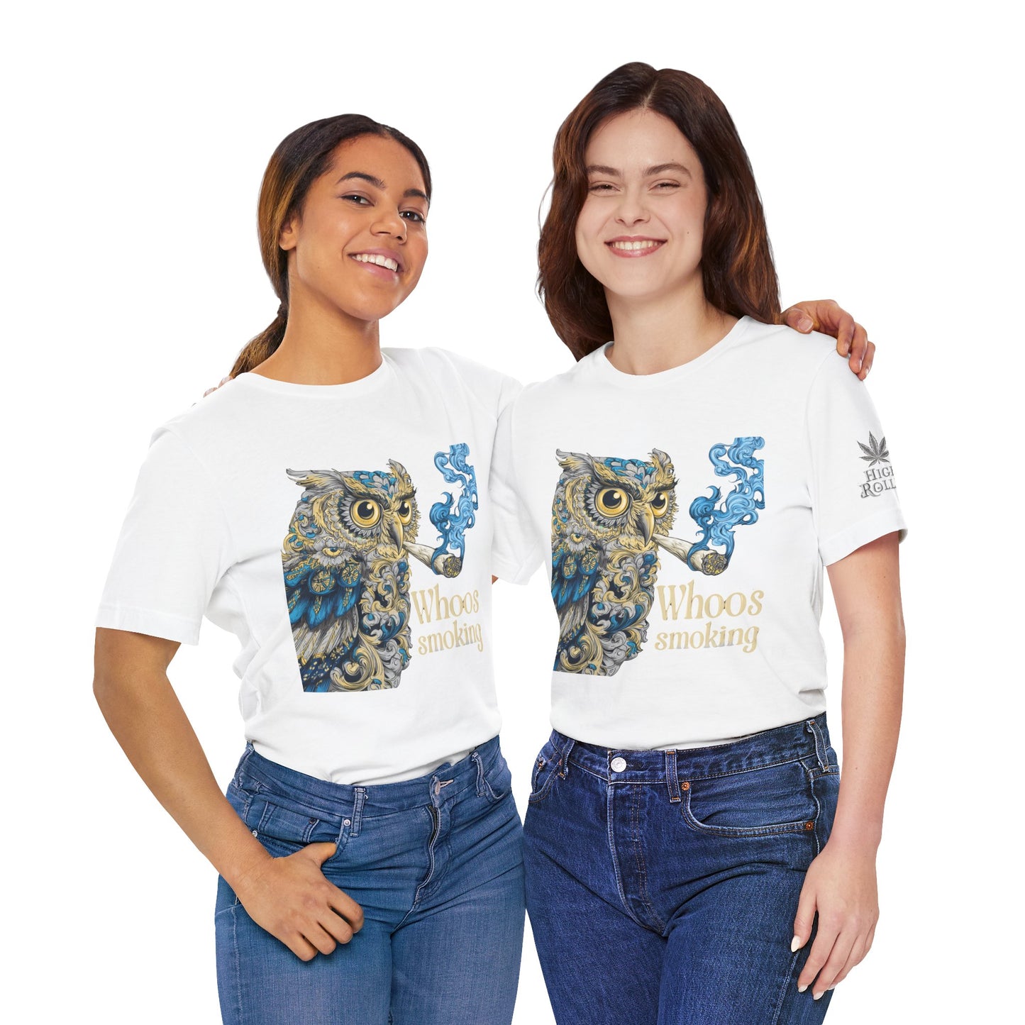 WHOOS SMOKING™ | PREMIUM WISDOM CANNABIS TEE