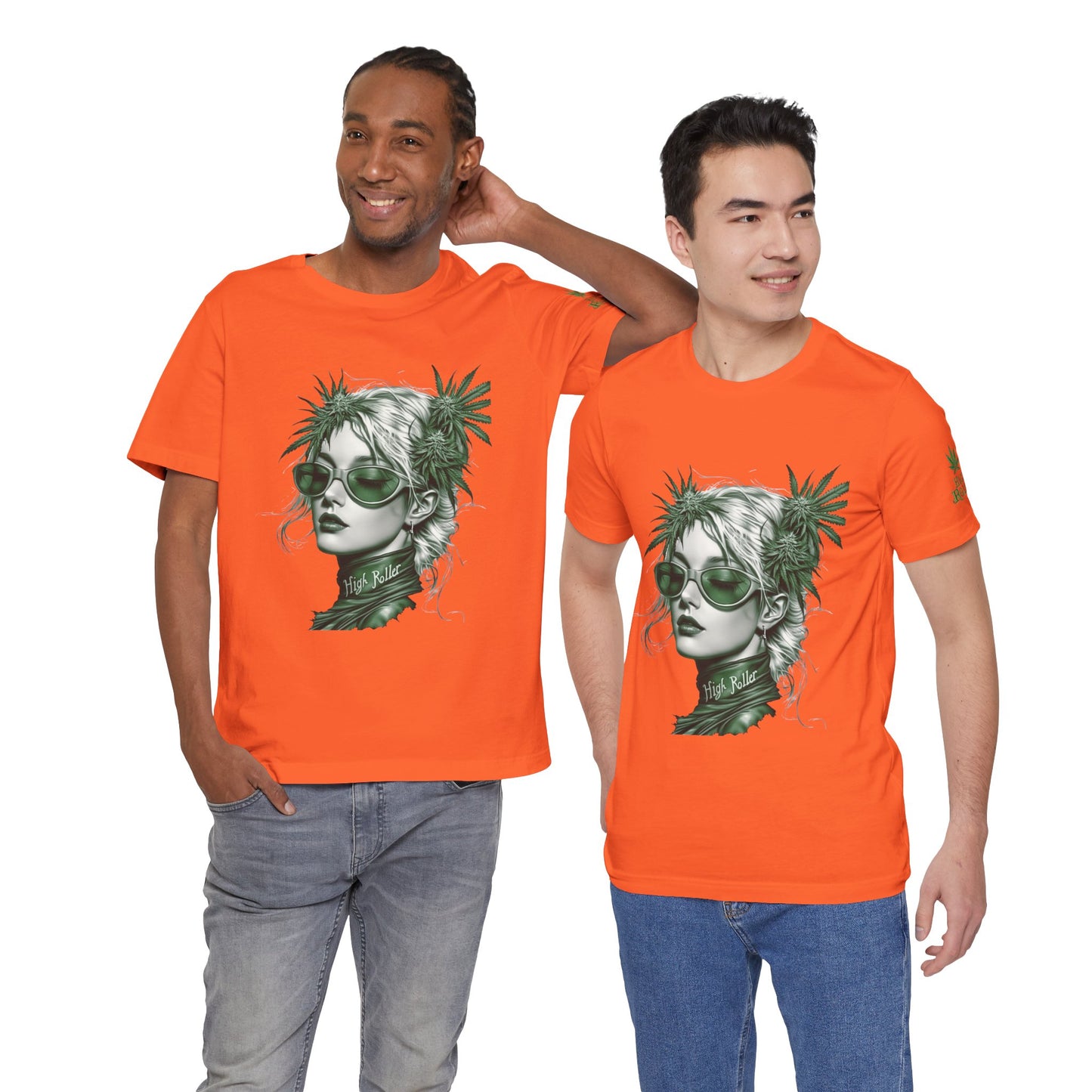 HIGH ROLLER CANNABIS GODDESS T-SHIRT