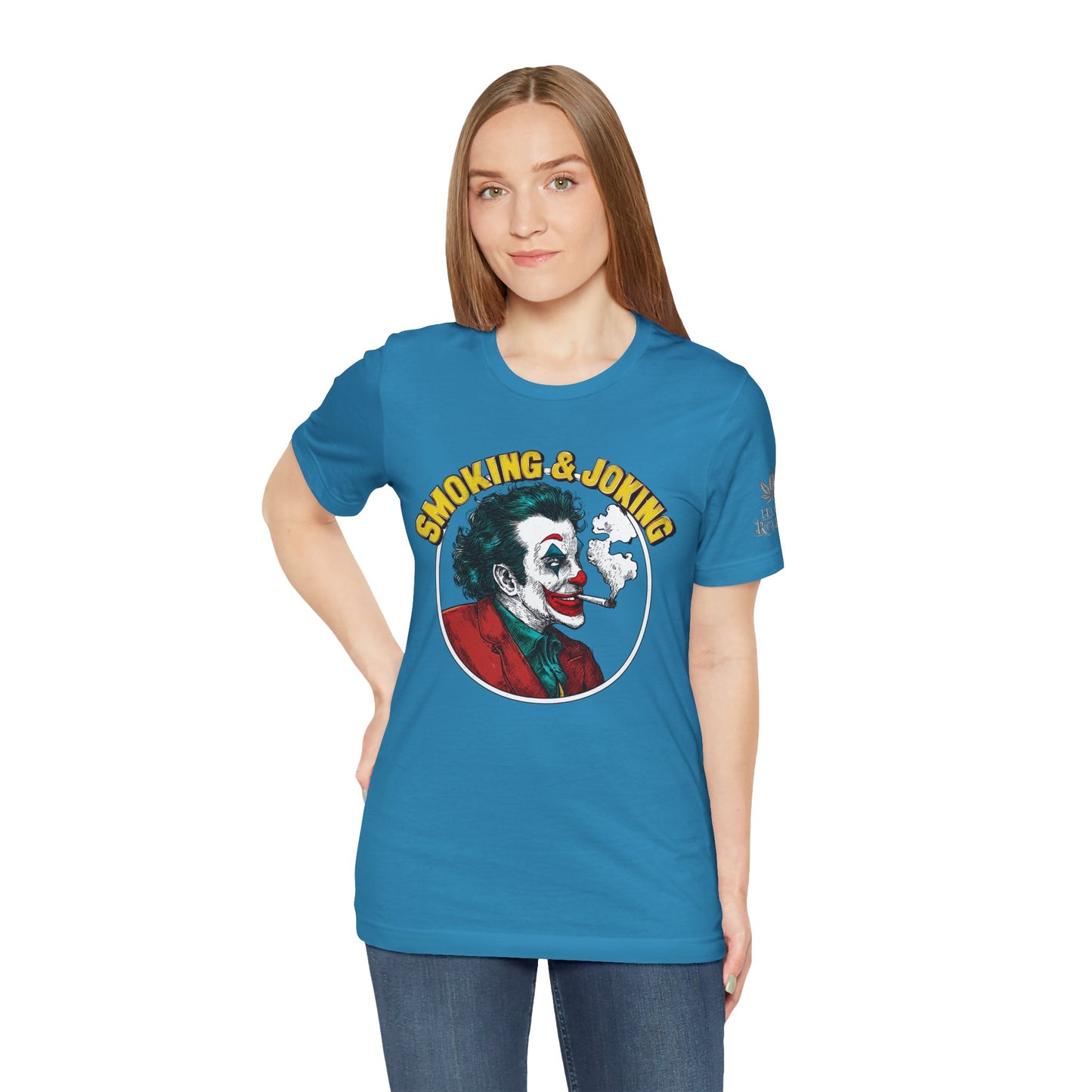 SMOKING & JOKING™ | PREMIUM DARK HUMOR CANNABIS TEE