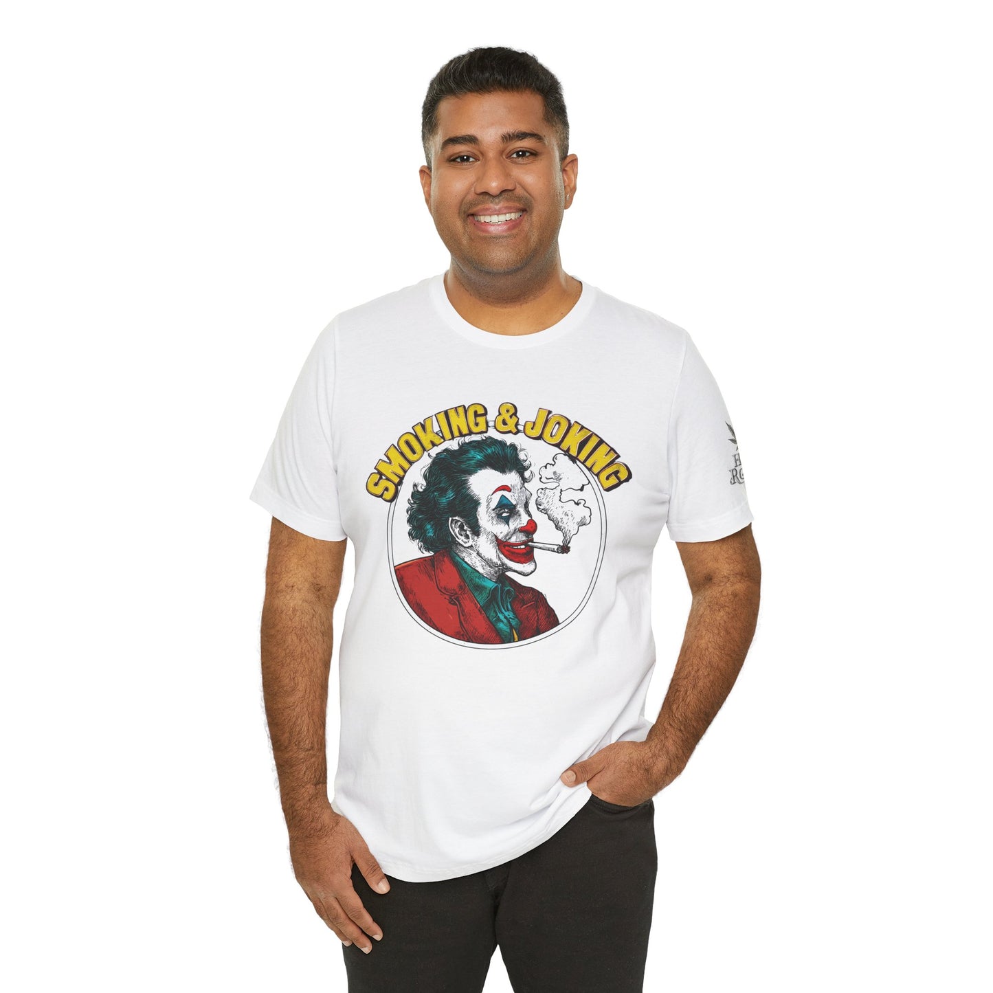 SMOKING & JOKING™ | PREMIUM DARK HUMOR CANNABIS TEE