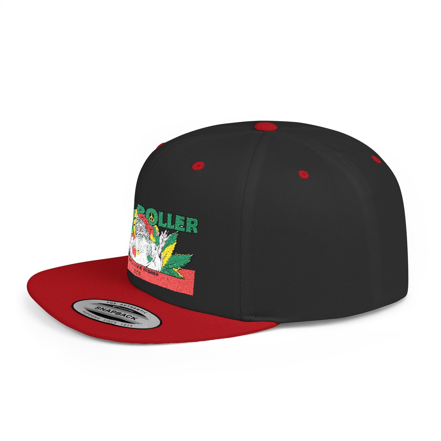 HIGH ROLLER Cannabis Culture Snapback Cap