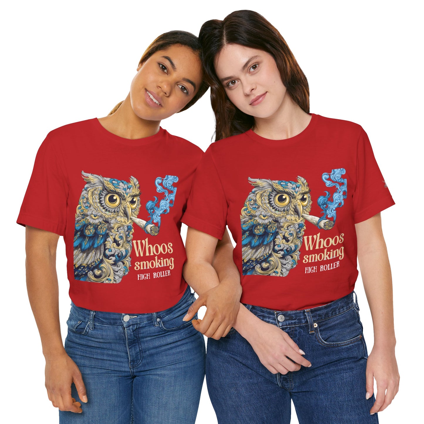 WHOOS SMOKING™ | PREMIUM WISDOM CANNABIS TEE