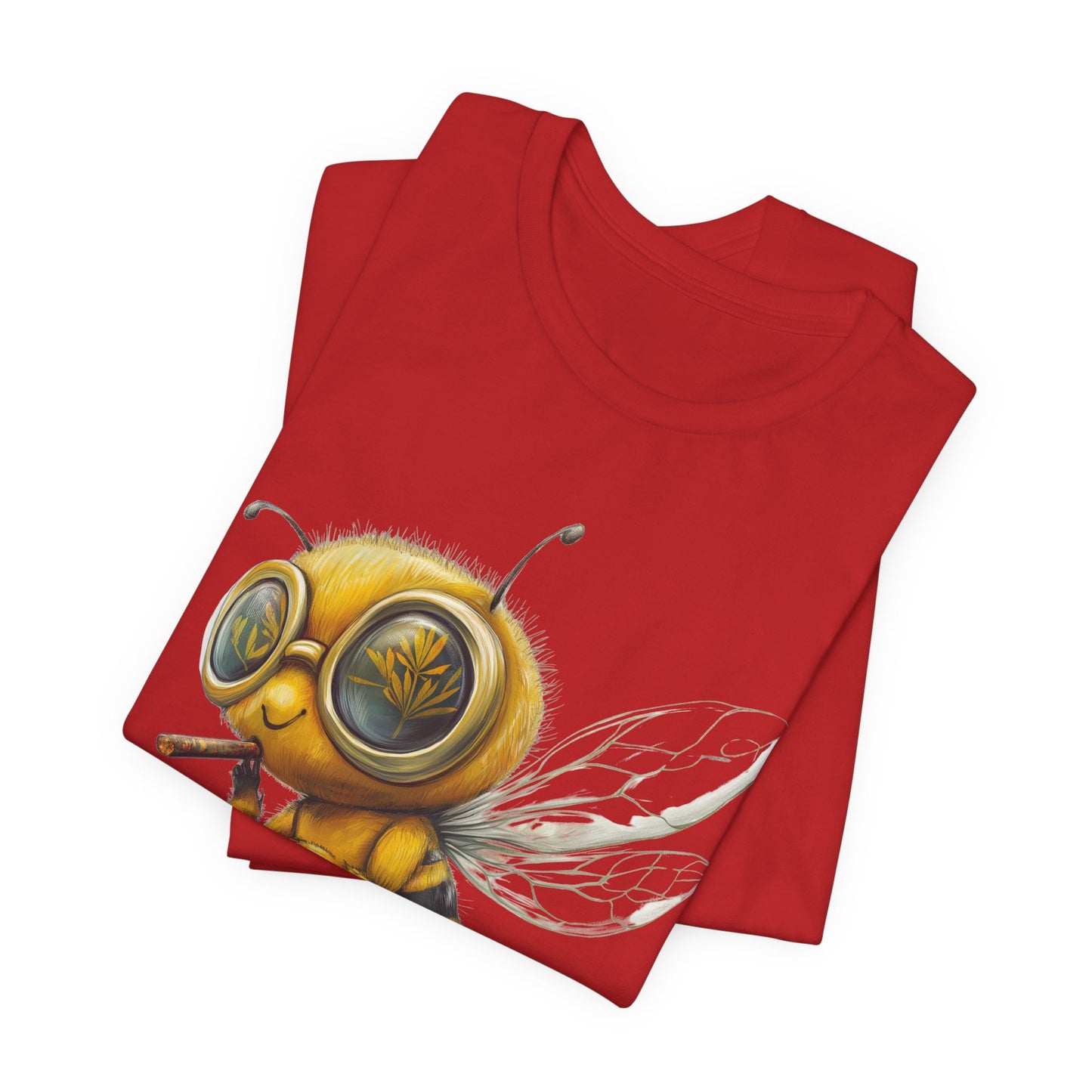 Could I BEE Any Higher - Funny Cannabis Bee 420 Unisex T-Shirt"