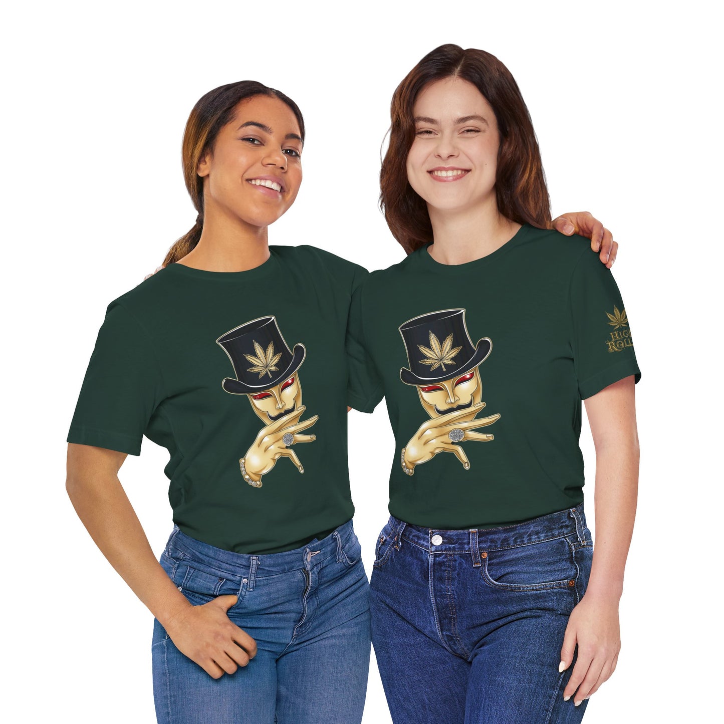 GENTLEMAN CANNABIS MASK™ | PREMIUM SOPHISTICATED ART TEE