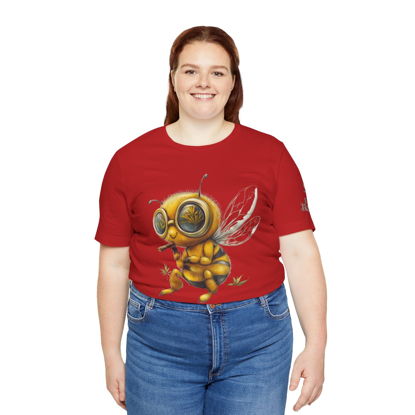 Could I BEE Any Higher - Funny Cannabis Bee 420 Unisex T-Shirt"