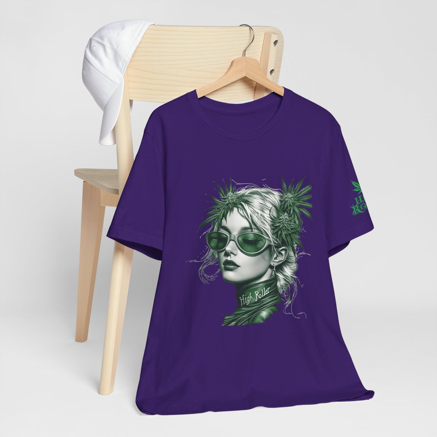 HIGH ROLLER CANNABIS GODDESS T-SHIRT