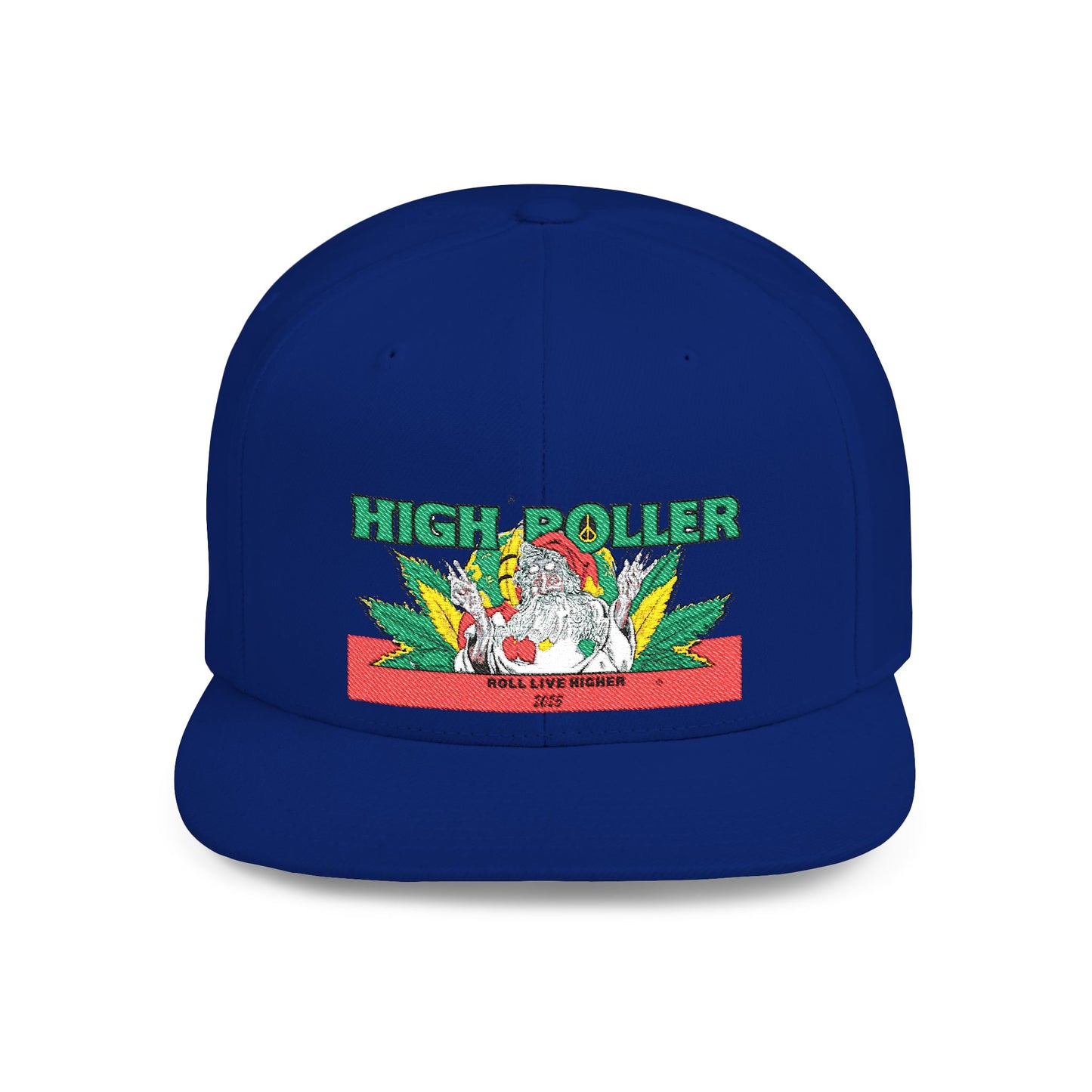 HIGH ROLLER Cannabis Culture Snapback Cap