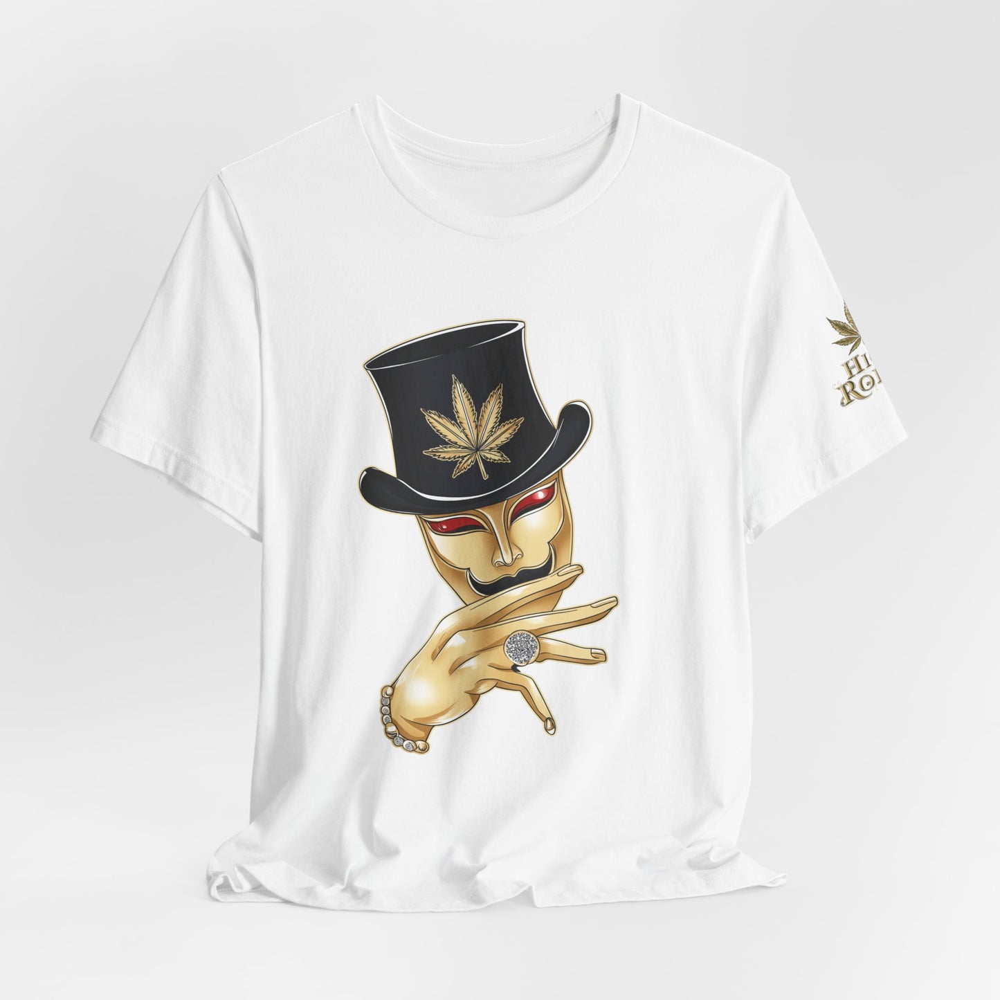 GENTLEMAN CANNABIS MASK™ | PREMIUM SOPHISTICATED ART TEE