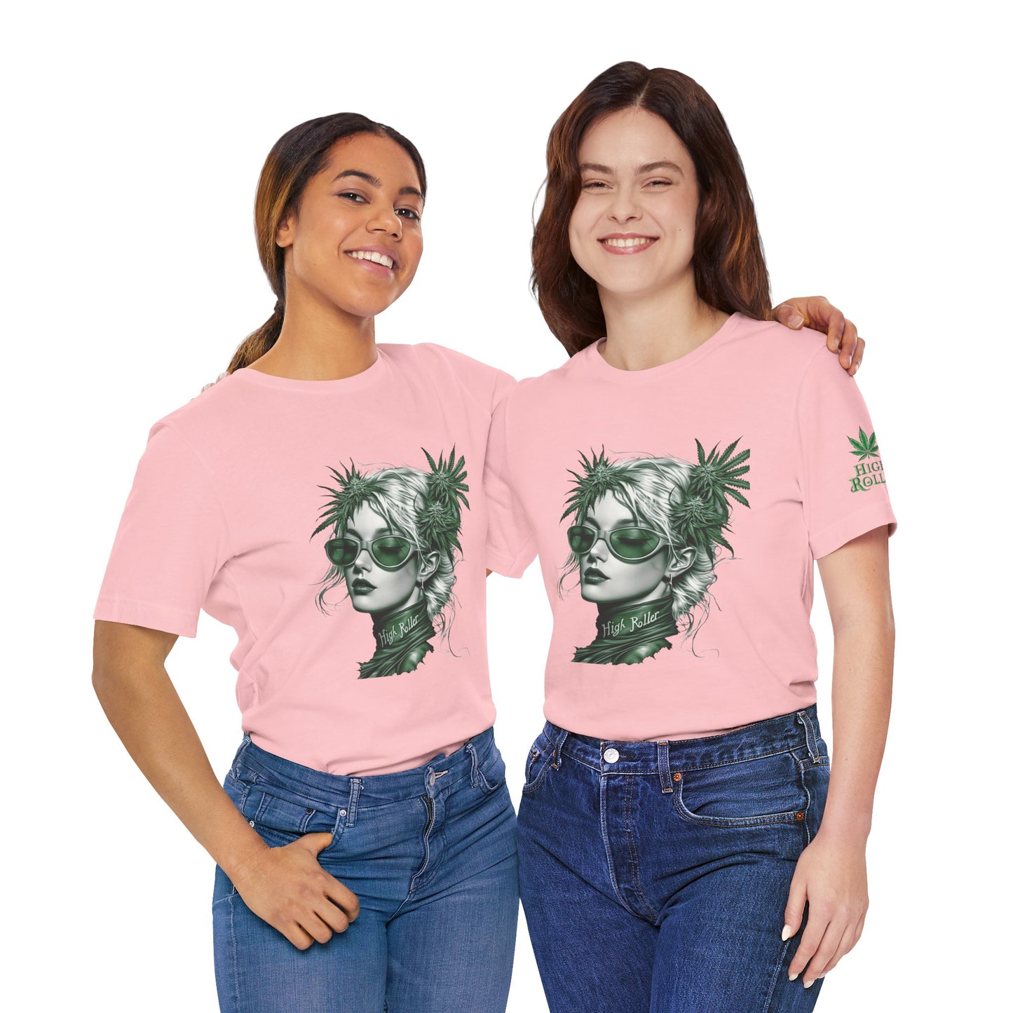 HIGH ROLLER CANNABIS GODDESS T-SHIRT