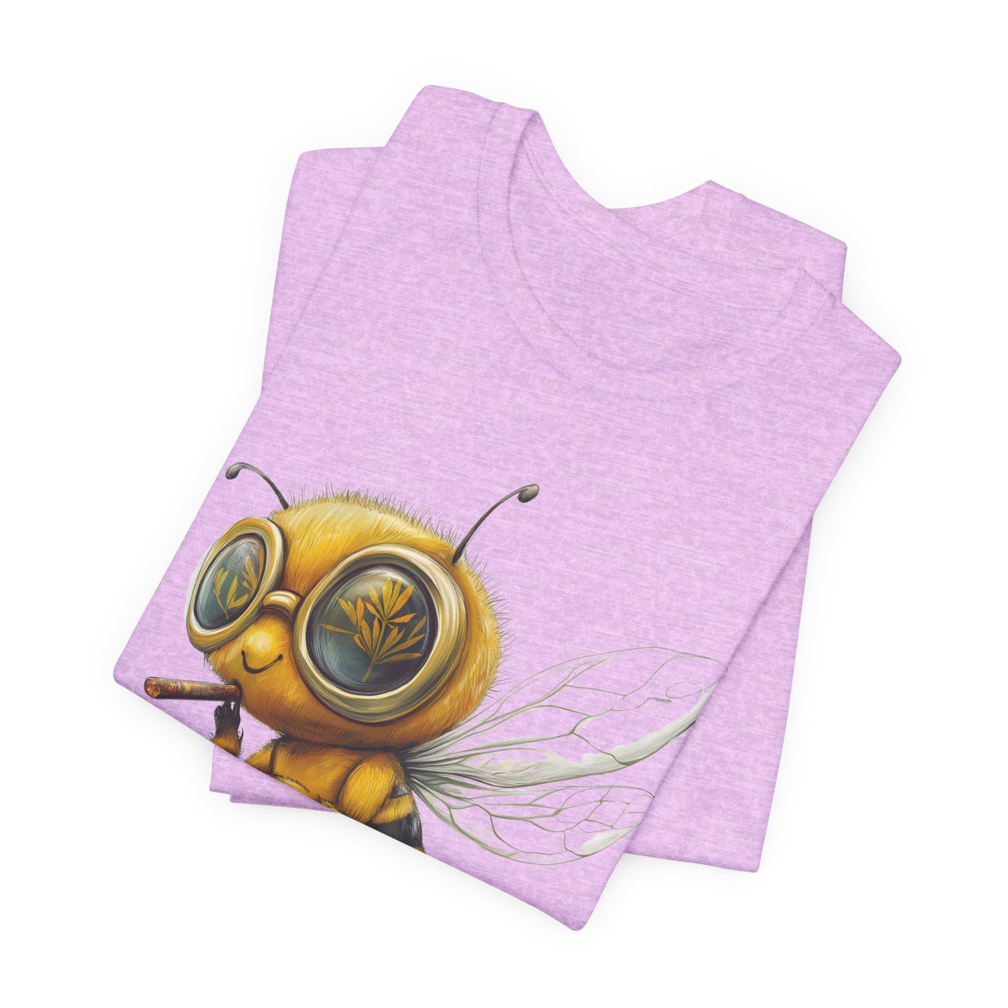 Could I BEE Any Higher - Funny Cannabis Bee 420 Unisex T-Shirt"