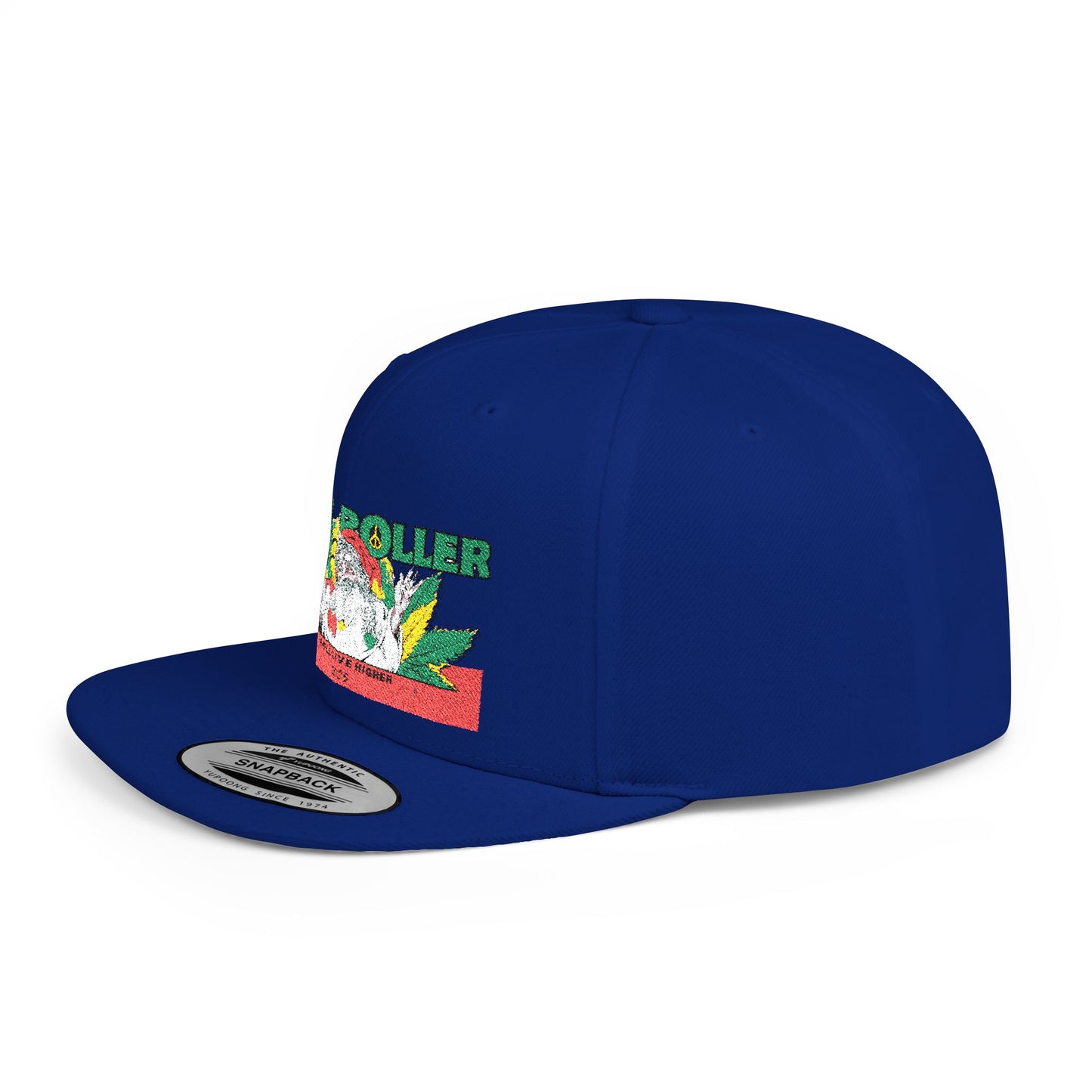 HIGH ROLLER Cannabis Culture Snapback Cap