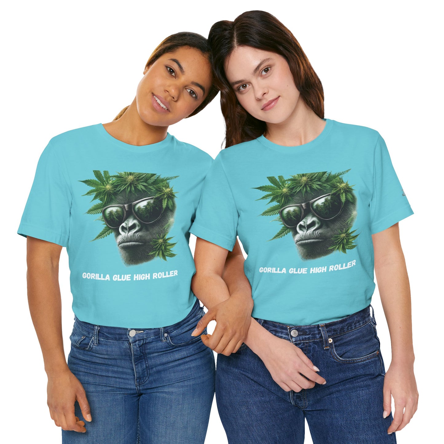 Gorilla Glue Cannabis Tee - Strain Culture Art Design | High Roller