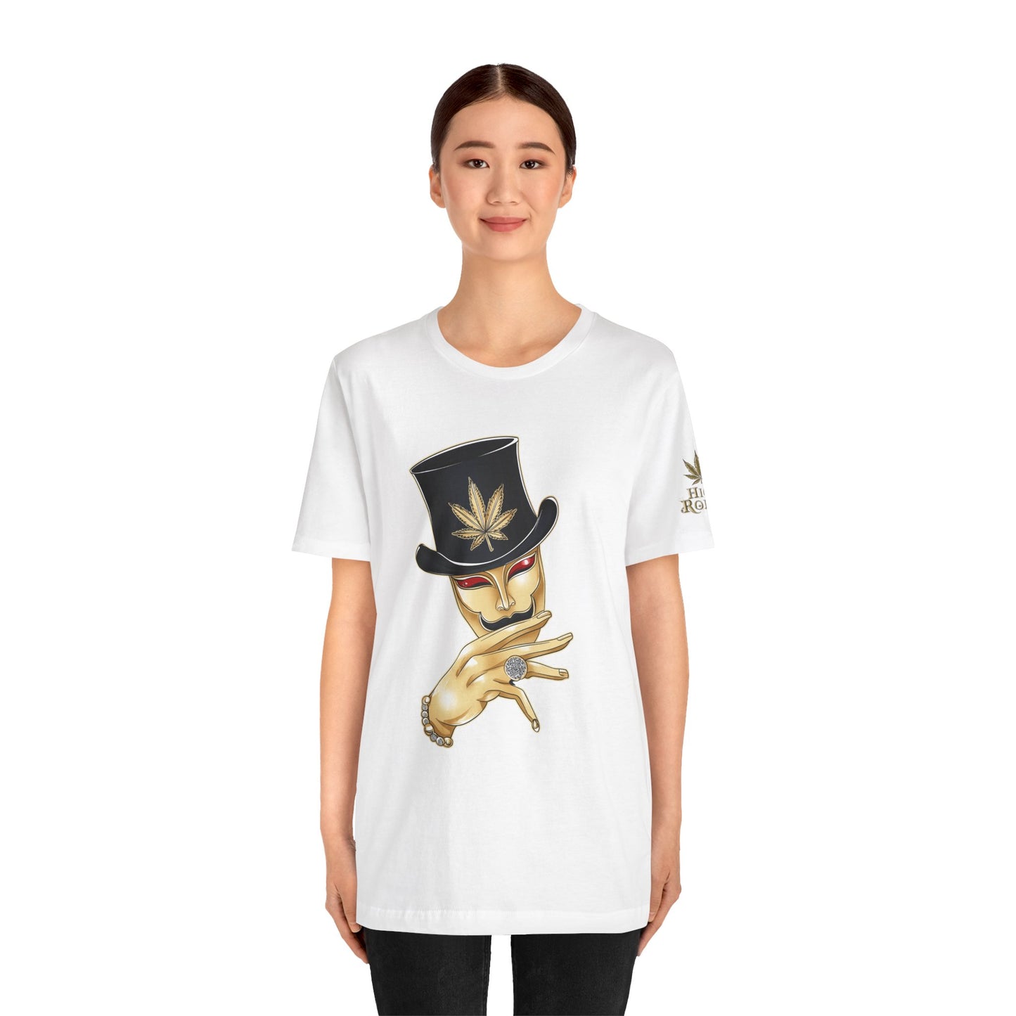 GENTLEMAN CANNABIS MASK™ | PREMIUM SOPHISTICATED ART TEE