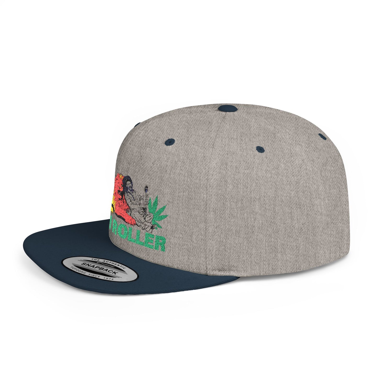 HIGH ROLLER Rastafarian Sage Snapback Cap