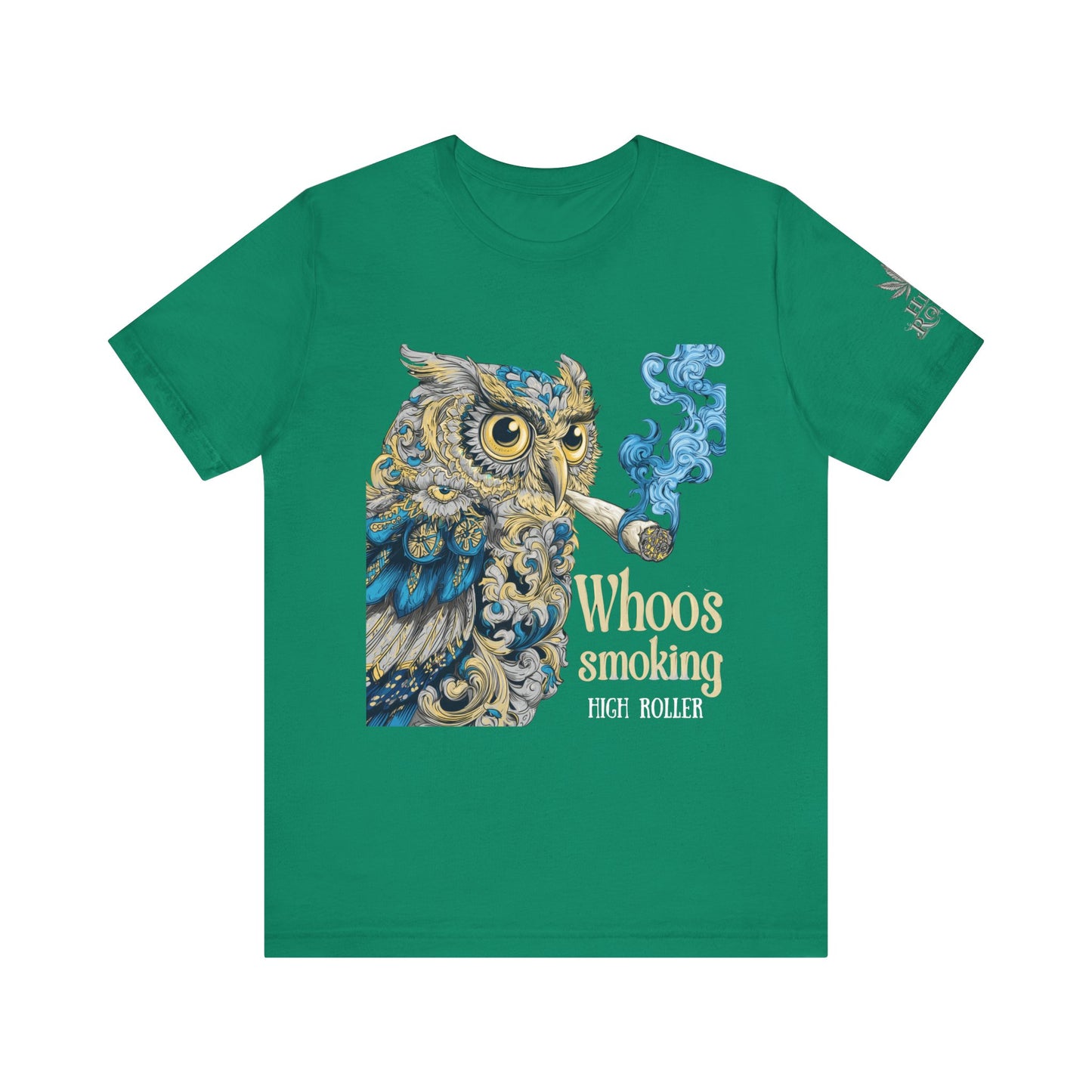 WHOOS SMOKING™ | PREMIUM WISDOM CANNABIS TEE