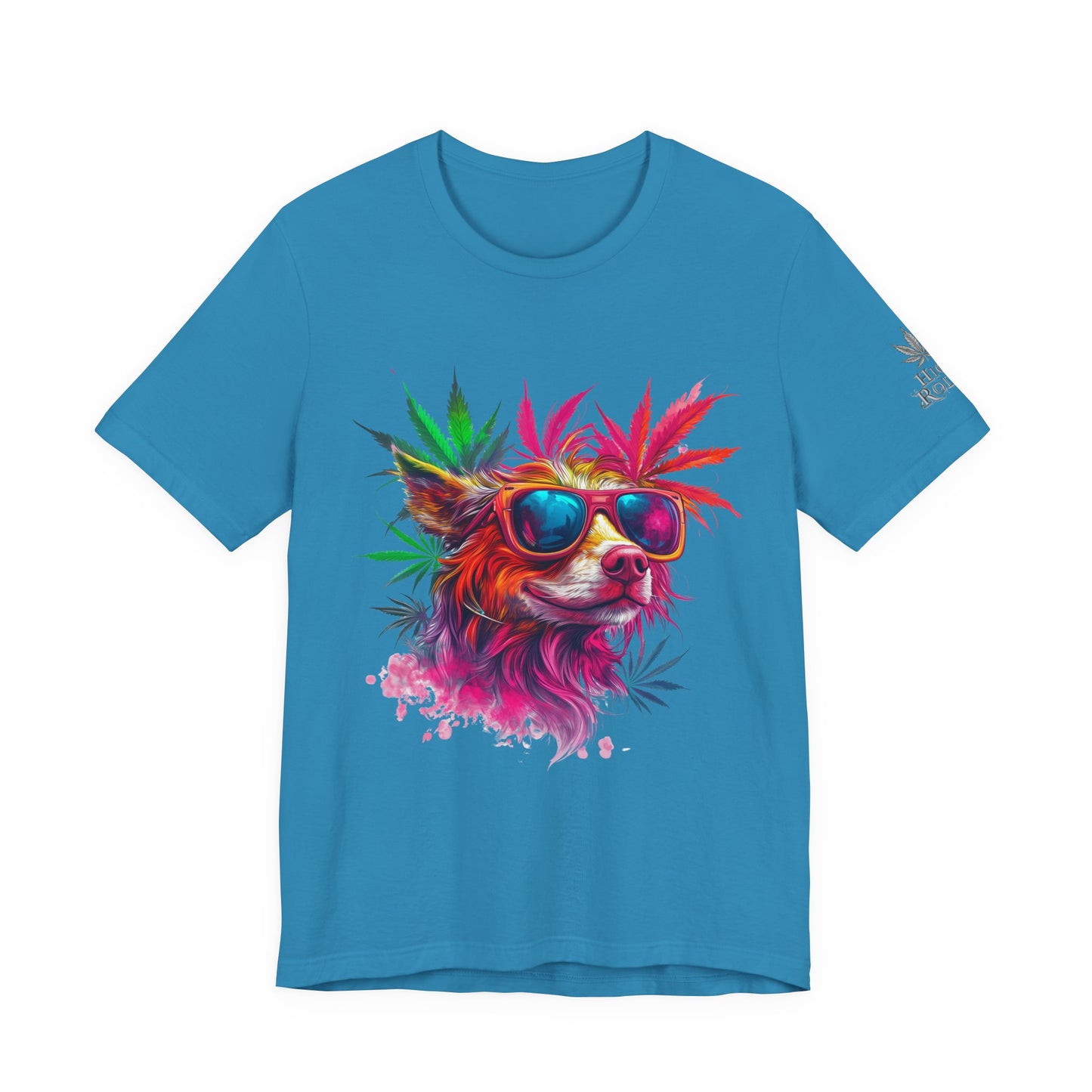 PSYCHEDELIC CANNABIS DOG™ | PREMIUM TRIPPY ART TEE