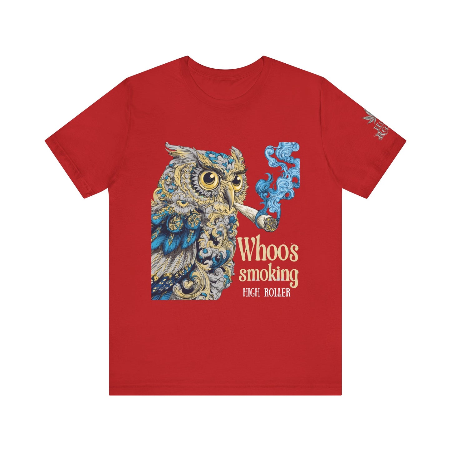 WHOOS SMOKING™ | PREMIUM WISDOM CANNABIS TEE