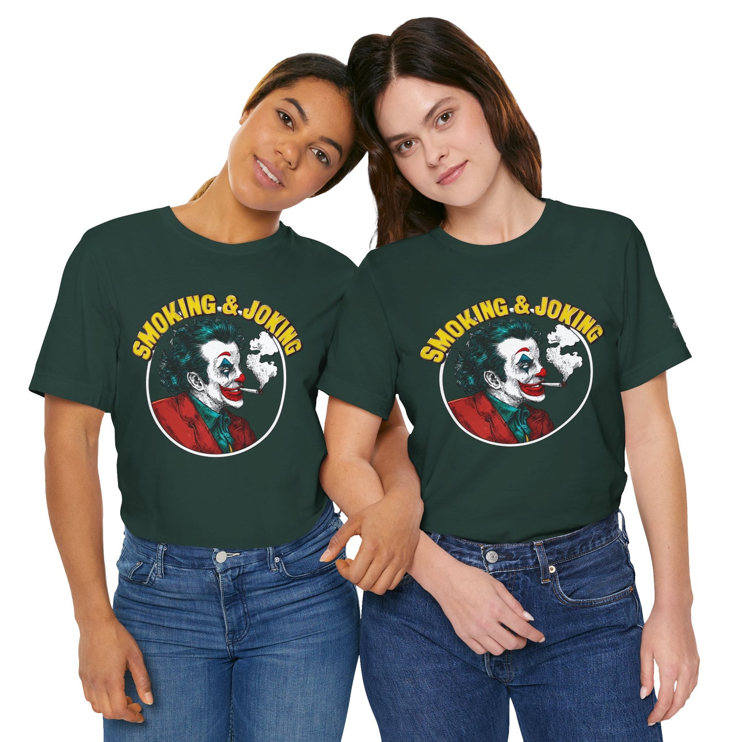 SMOKING & JOKING™ | PREMIUM DARK HUMOR CANNABIS TEE
