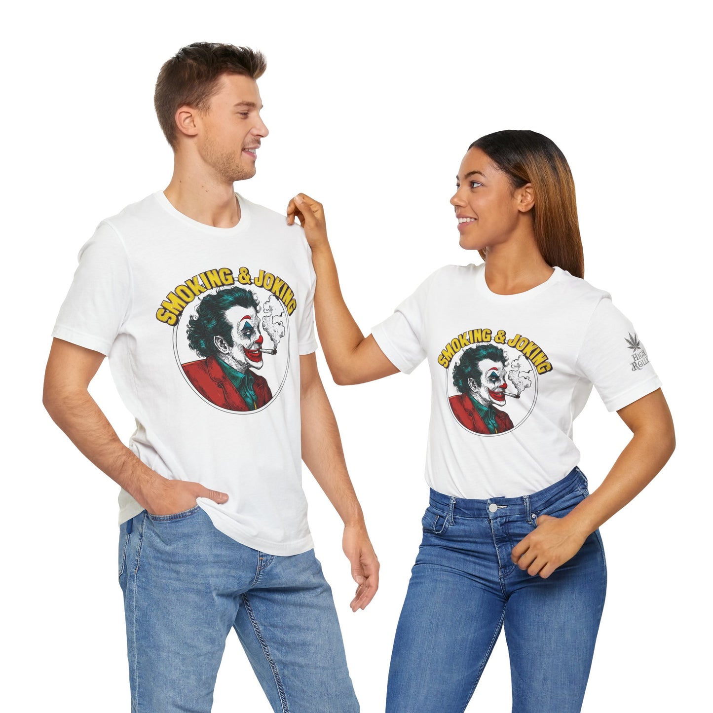 SMOKING & JOKING™ | PREMIUM DARK HUMOR CANNABIS TEE