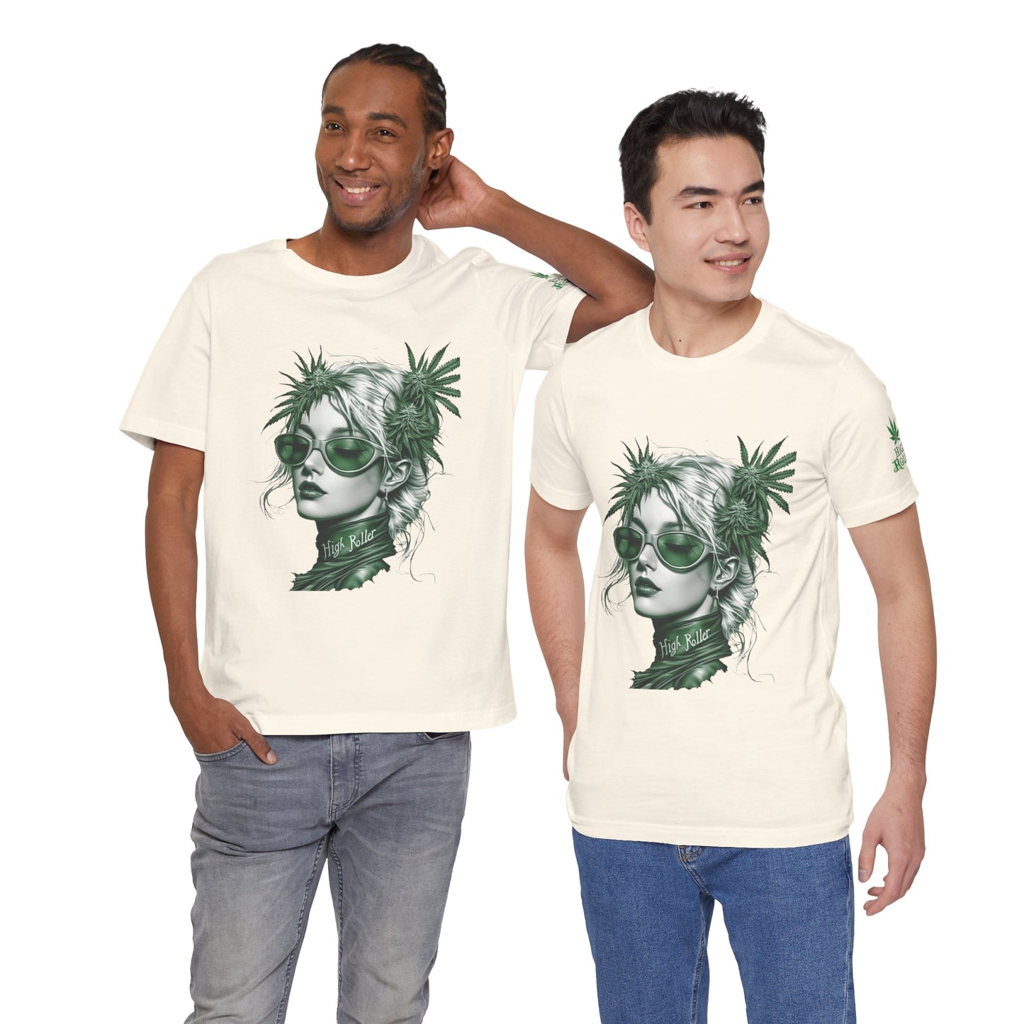 HIGH ROLLER CANNABIS GODDESS T-SHIRT