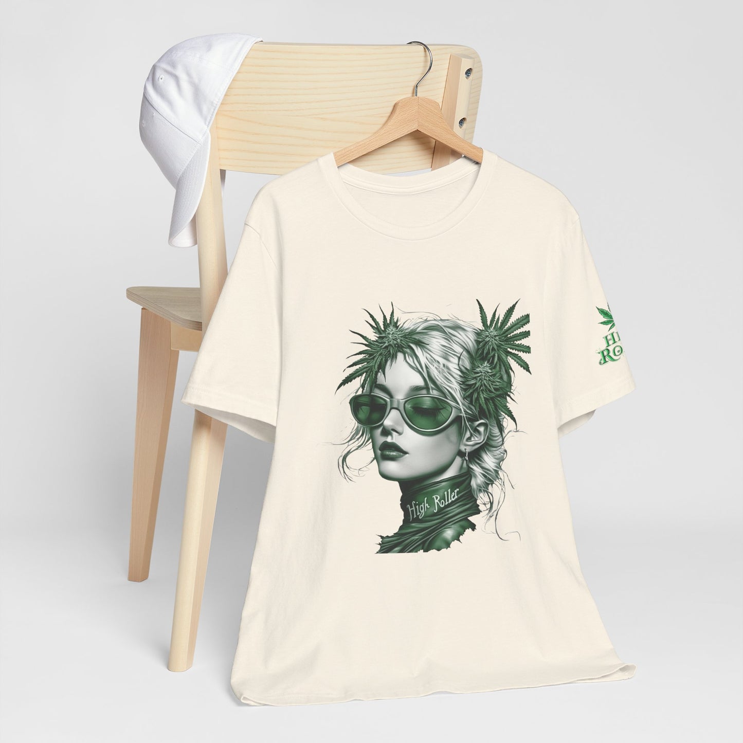 HIGH ROLLER CANNABIS GODDESS T-SHIRT