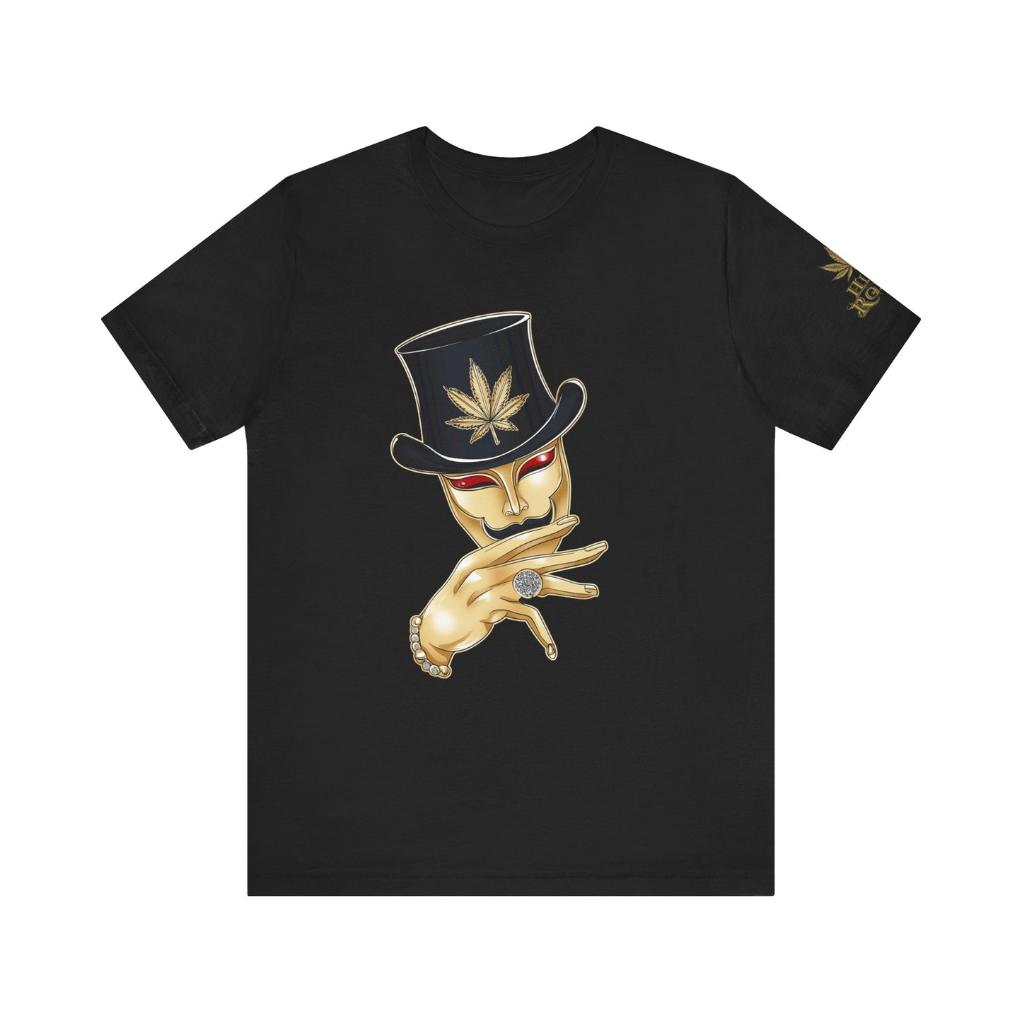 GENTLEMAN CANNABIS MASK™ | PREMIUM SOPHISTICATED ART TEE